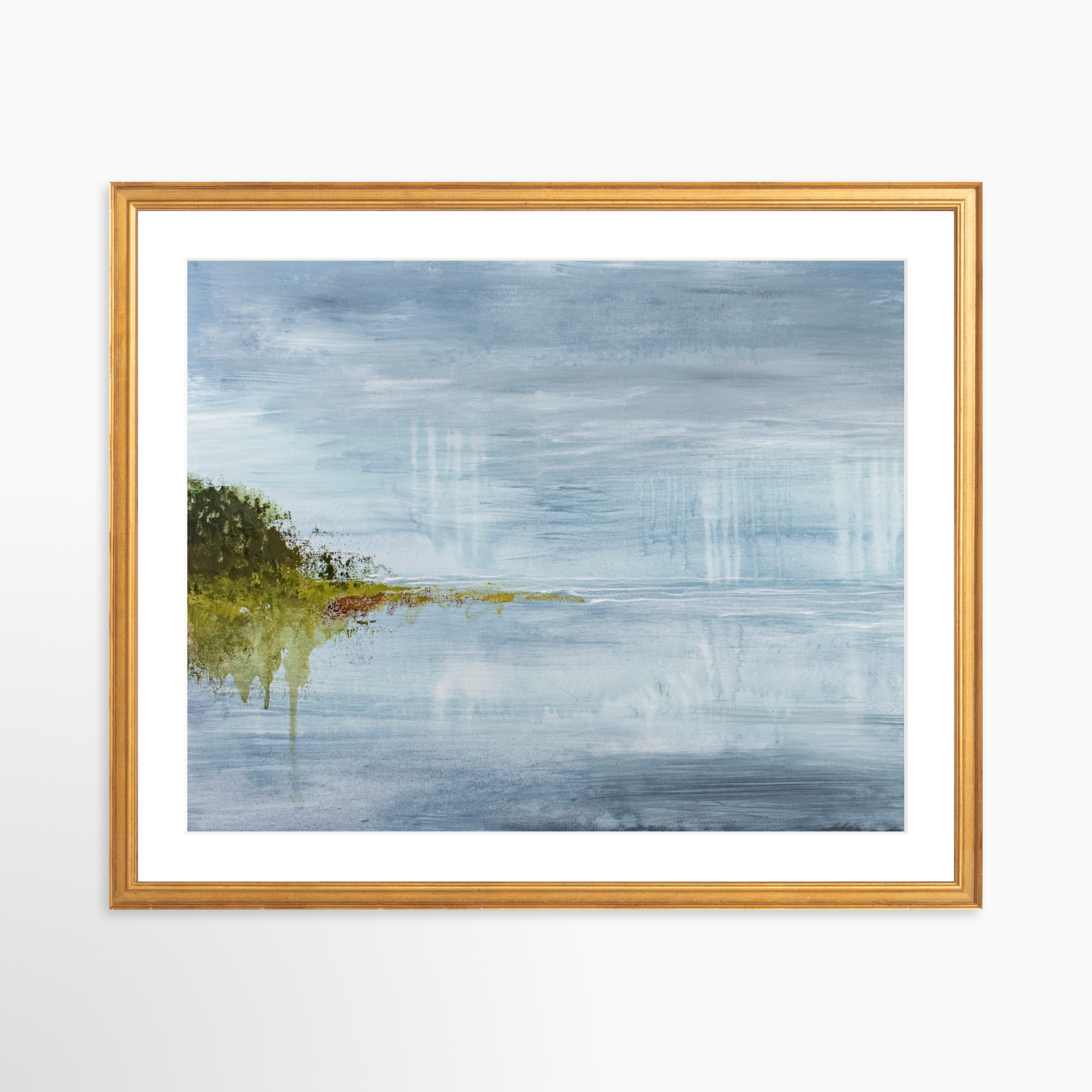 20x16 / Certificate Gold Frame + White Mat