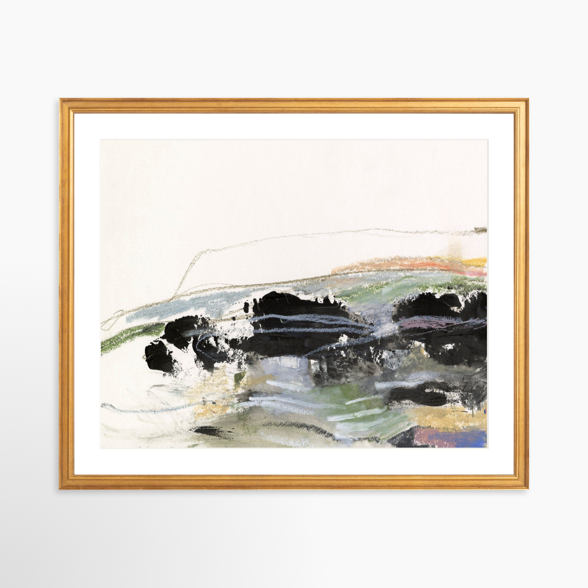 20x16 / Certificate Gold Frame + White Mat