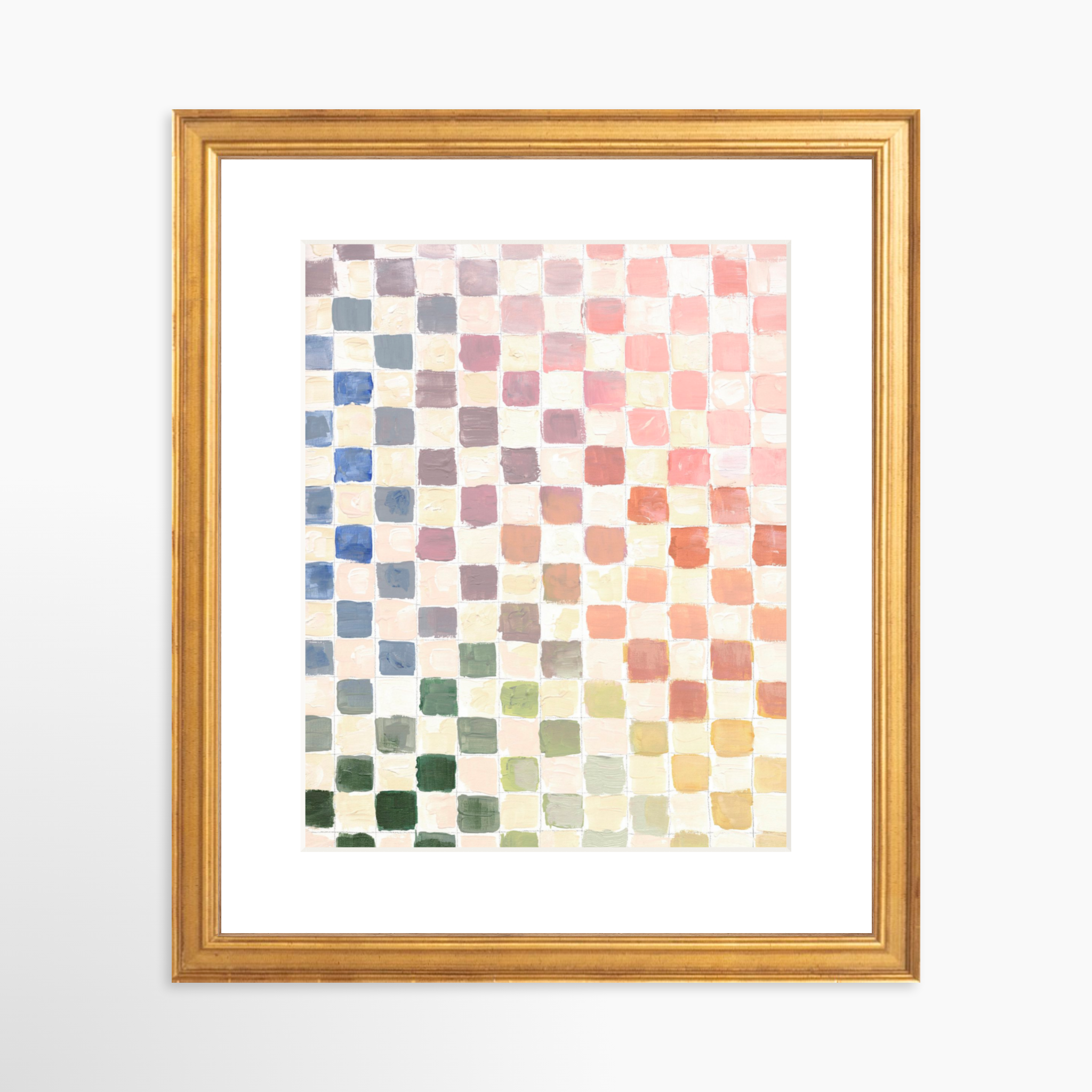 8x10 / Certificate Gold Frame + White Mat