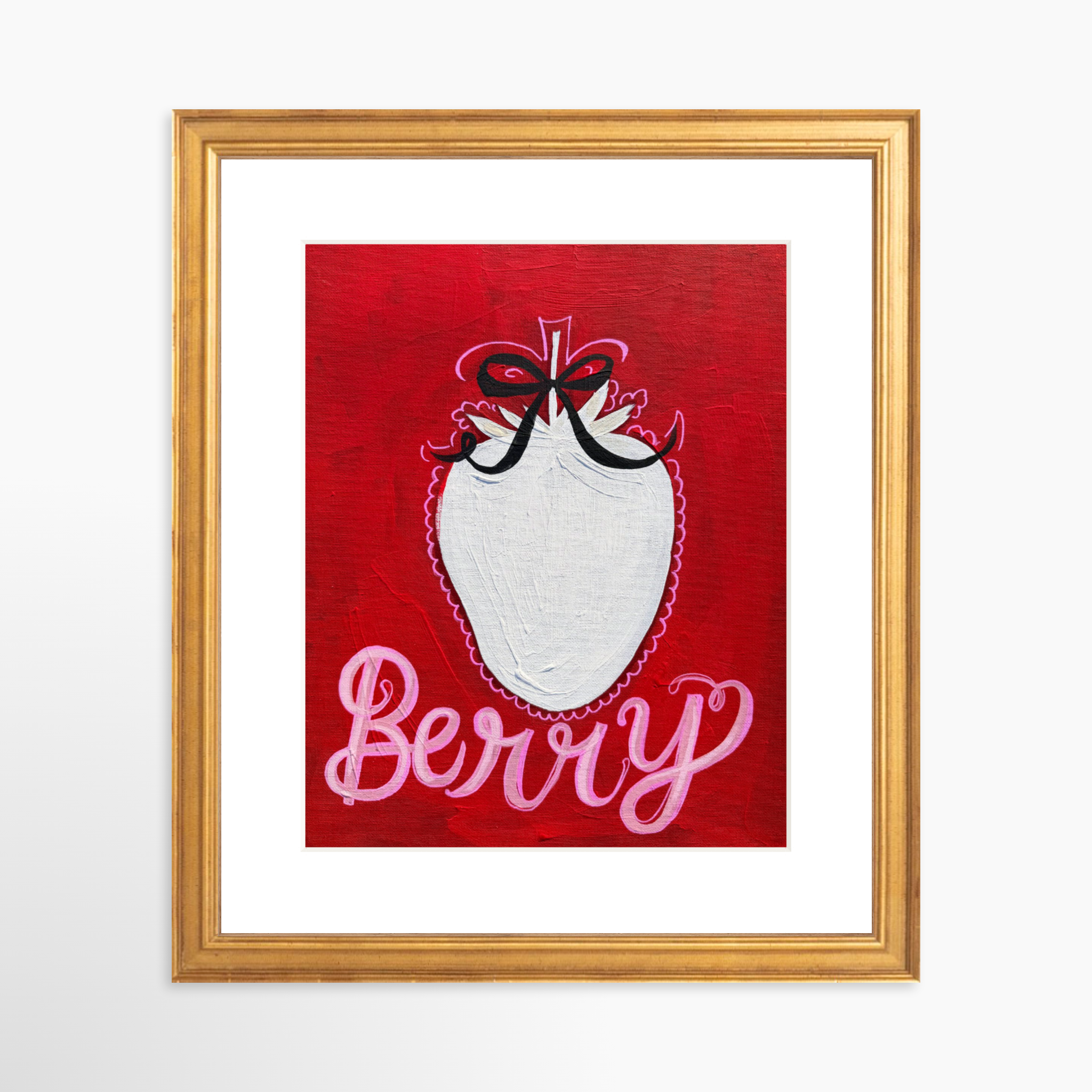 8x10 / Certificate Gold Frame + White Mat