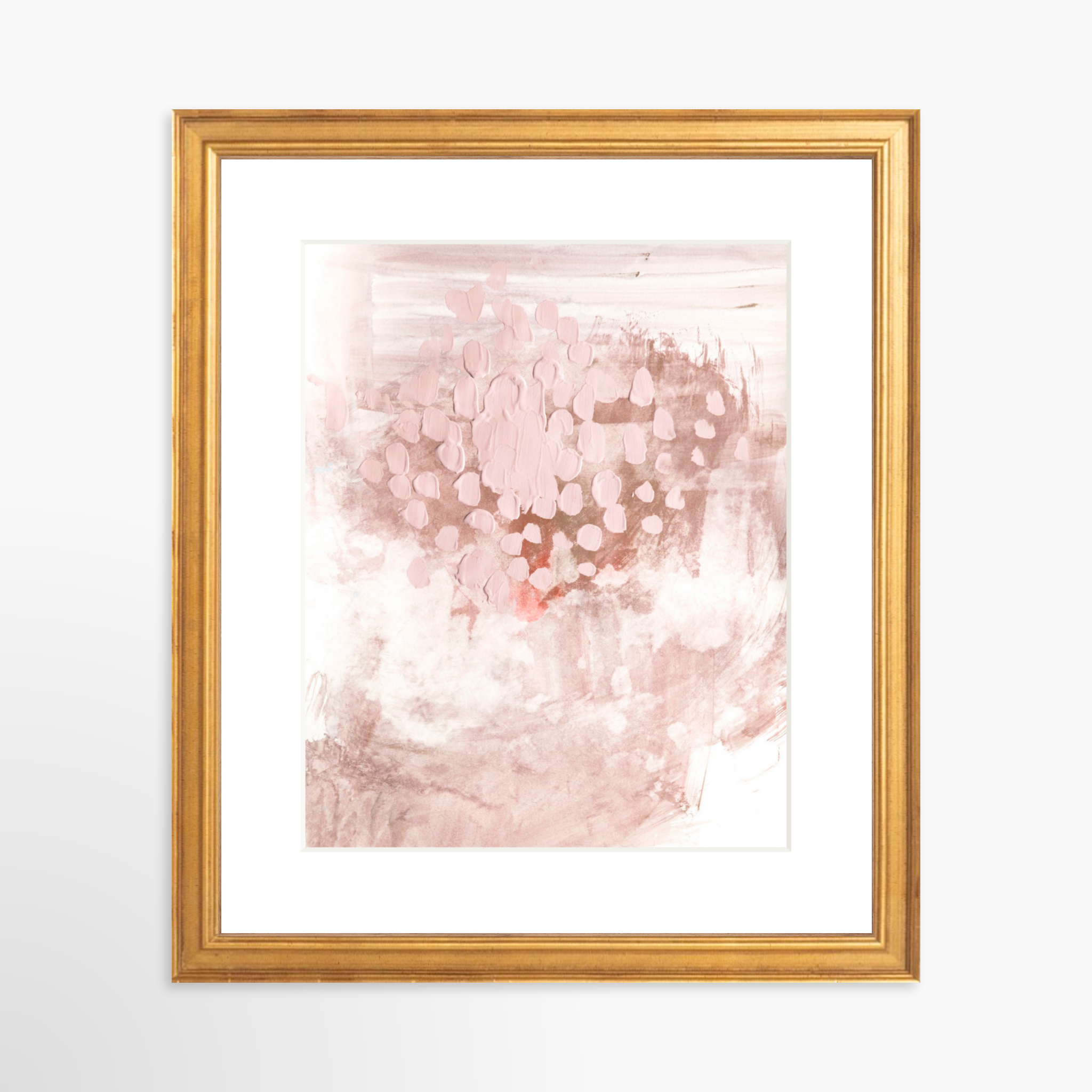 8x10 / Certificate Gold Frame + White Mat