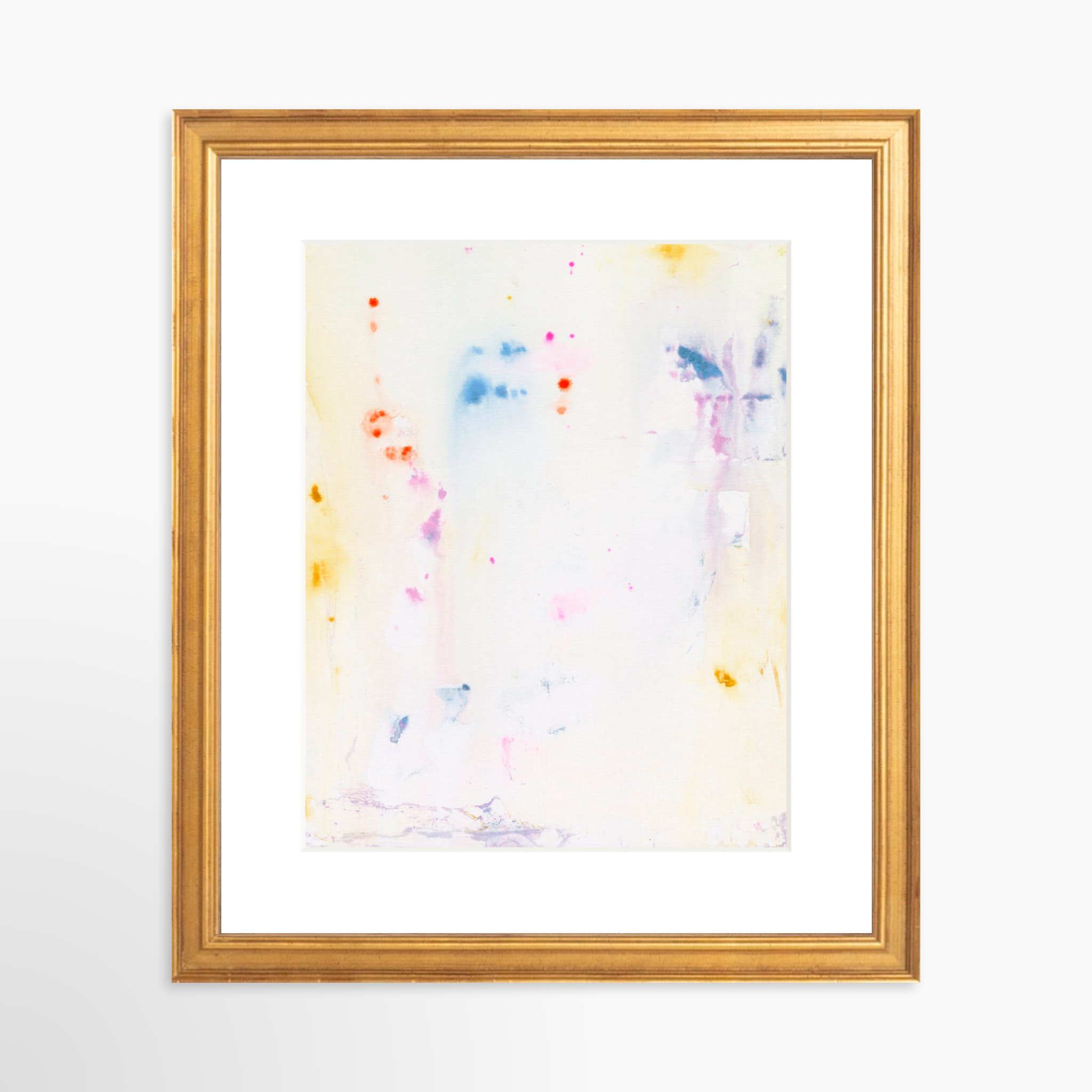 8x10 / Certificate Gold Frame + White Mat