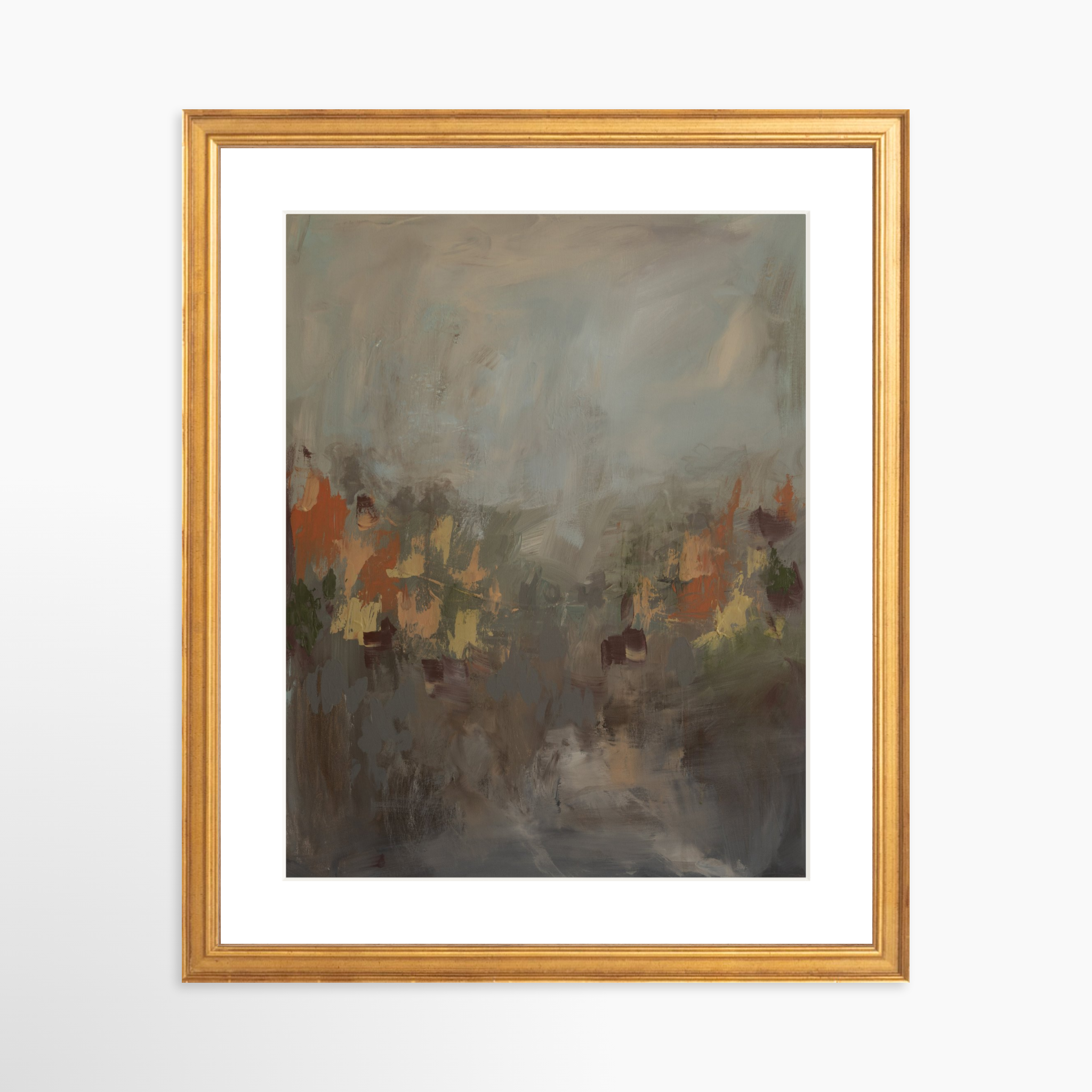 11x14 / Certificate Gold Frame + White Mat