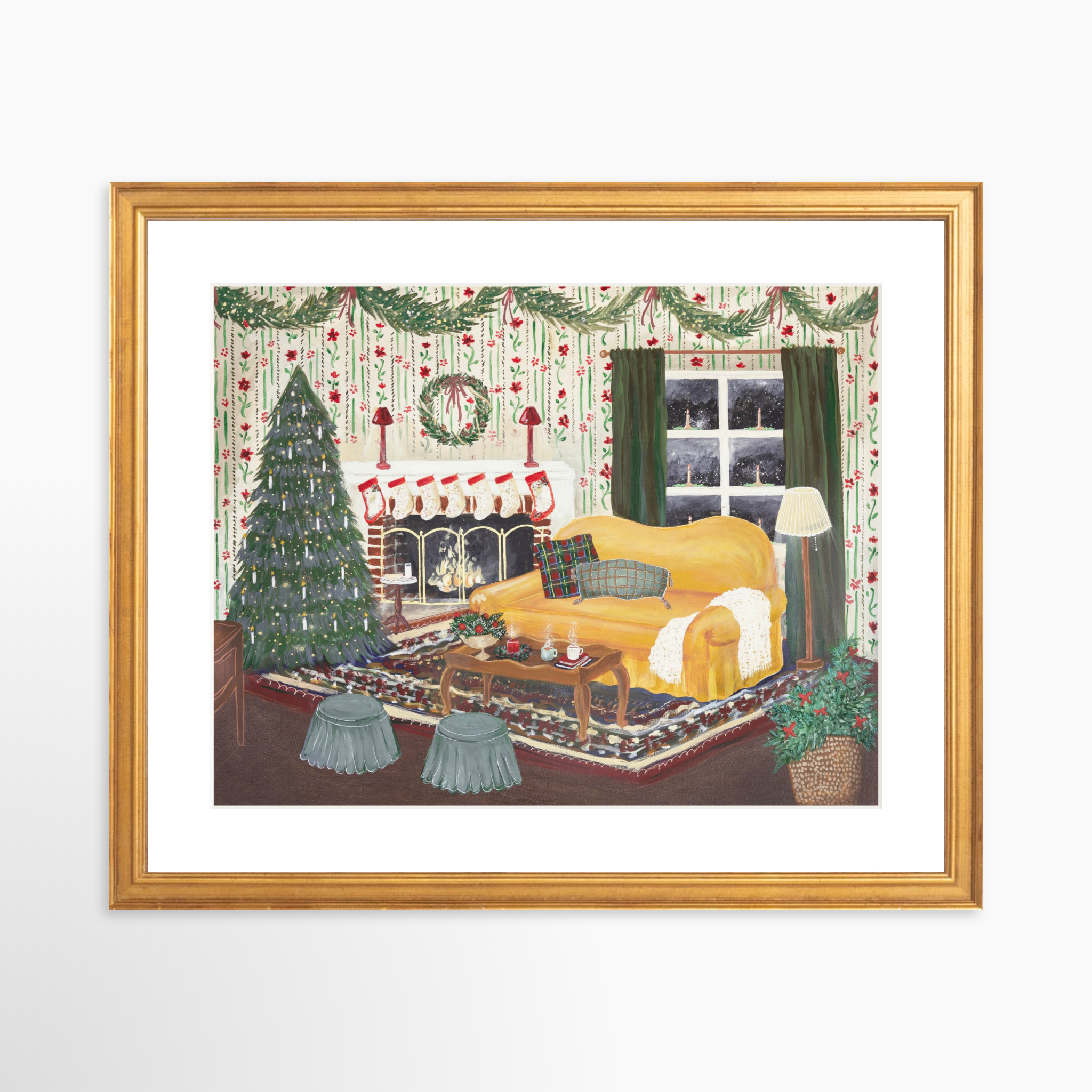 14x11 / Certificate Gold Frame + White Mat