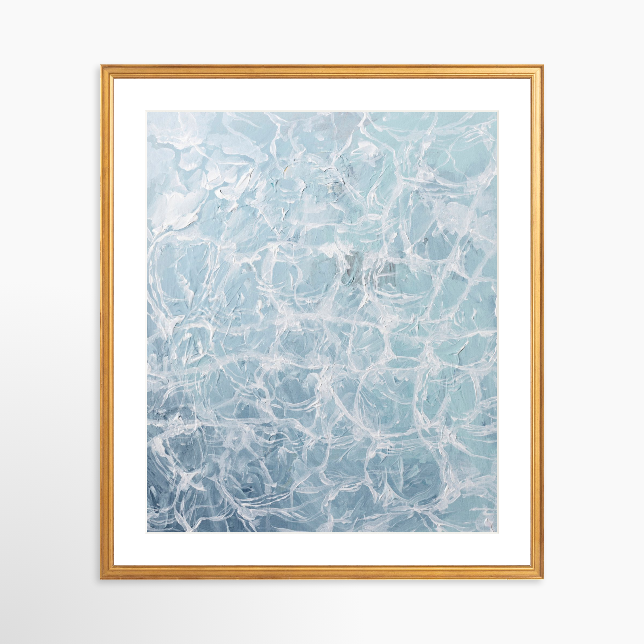 20x25 / Certificate Gold Frame + White Mat