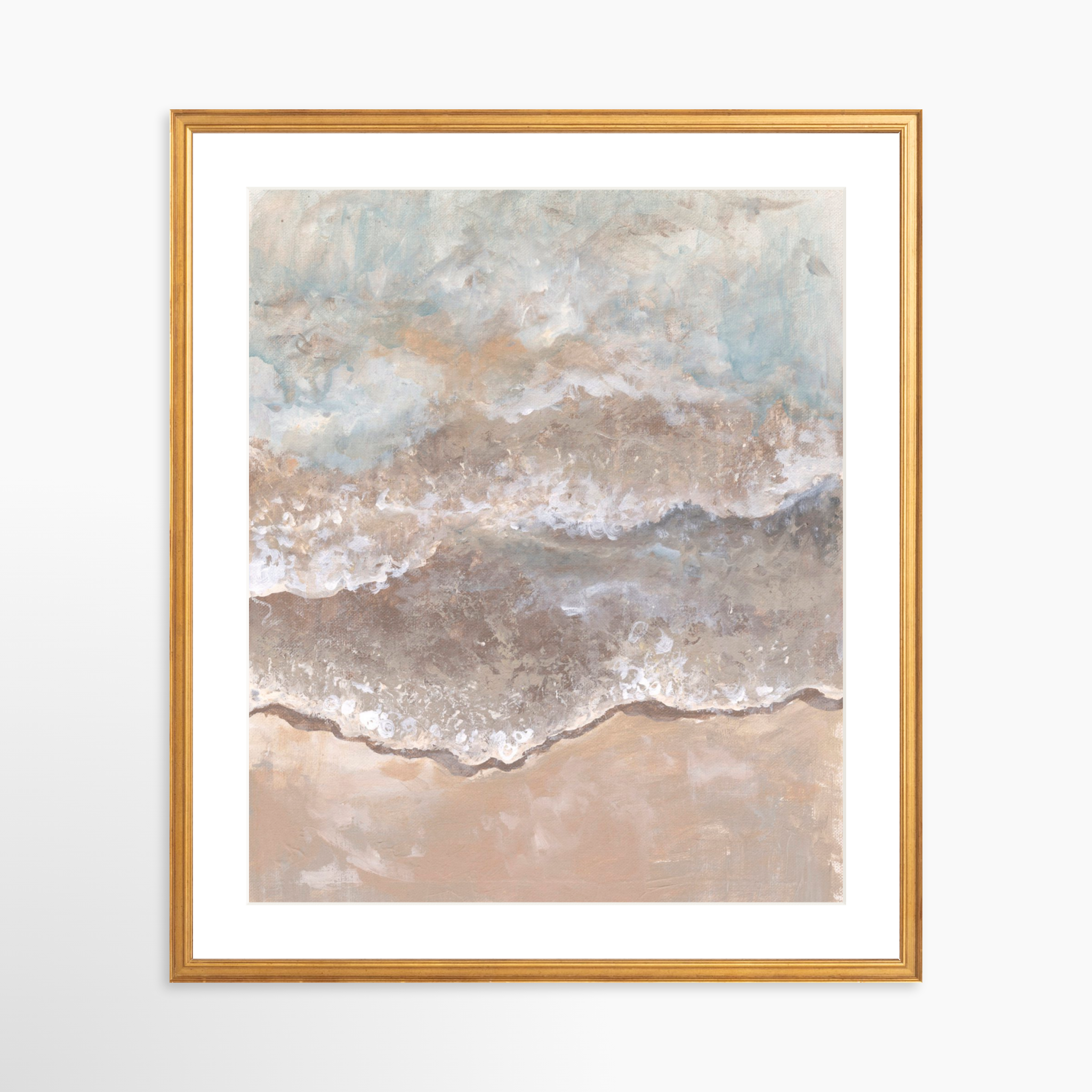 20x25 / Certificate Gold Frame + White Mat