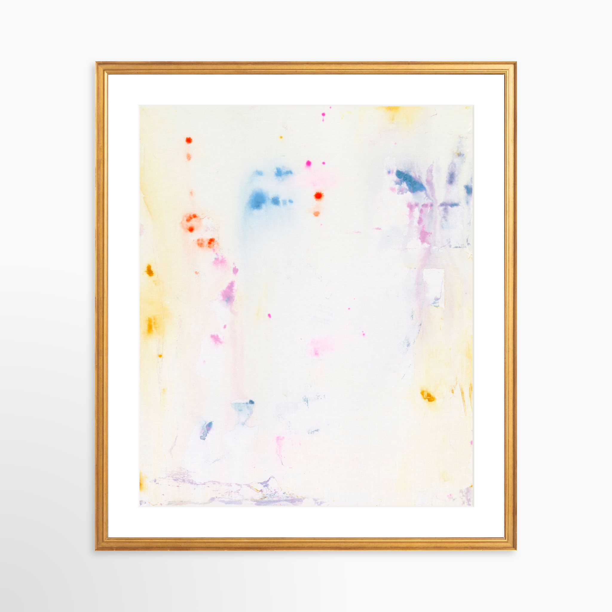 20x25 / Certificate Gold Frame + White Mat