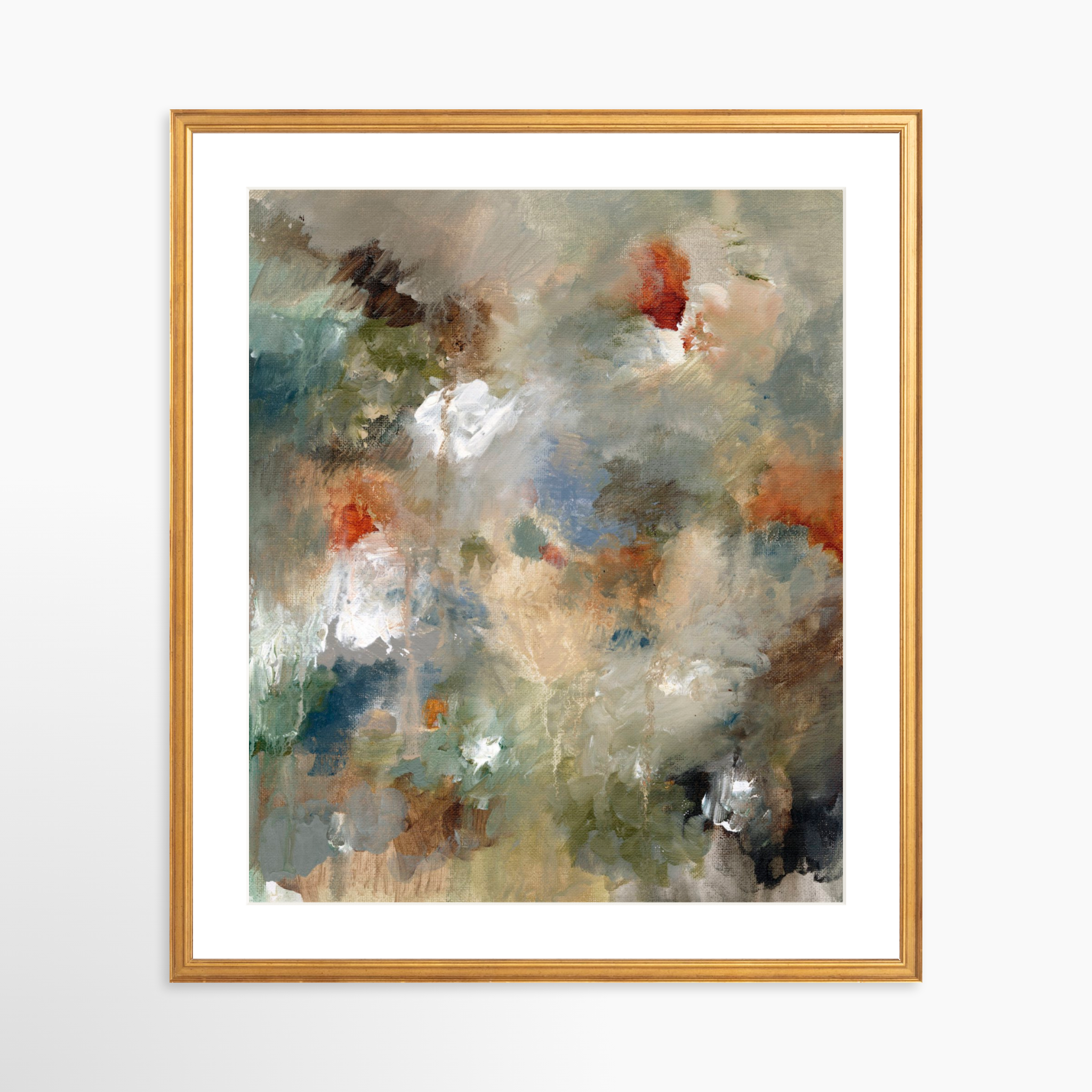 20x25 / Certificate Gold Frame + White Mat