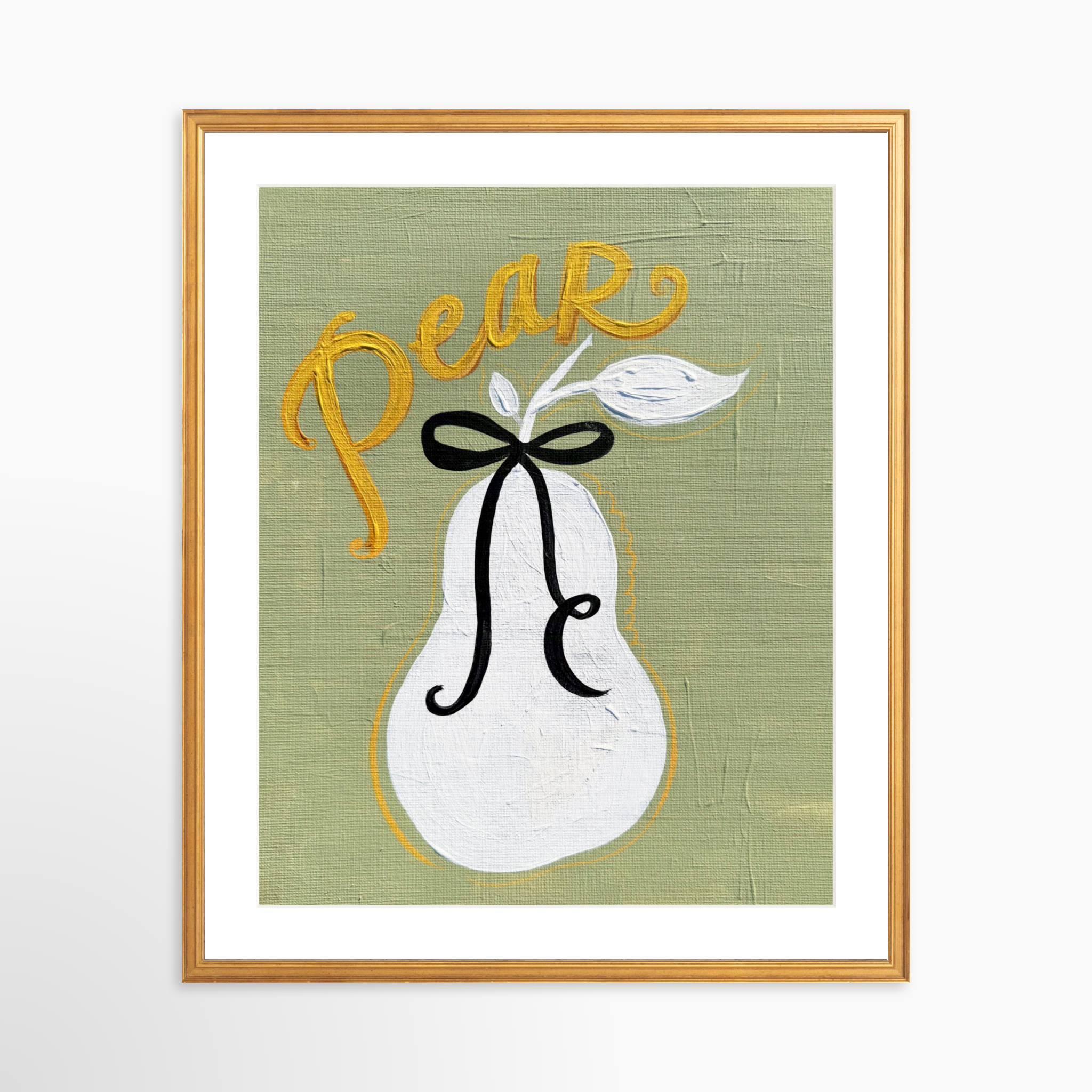 20x25 / Certificate Gold Frame + White Mat