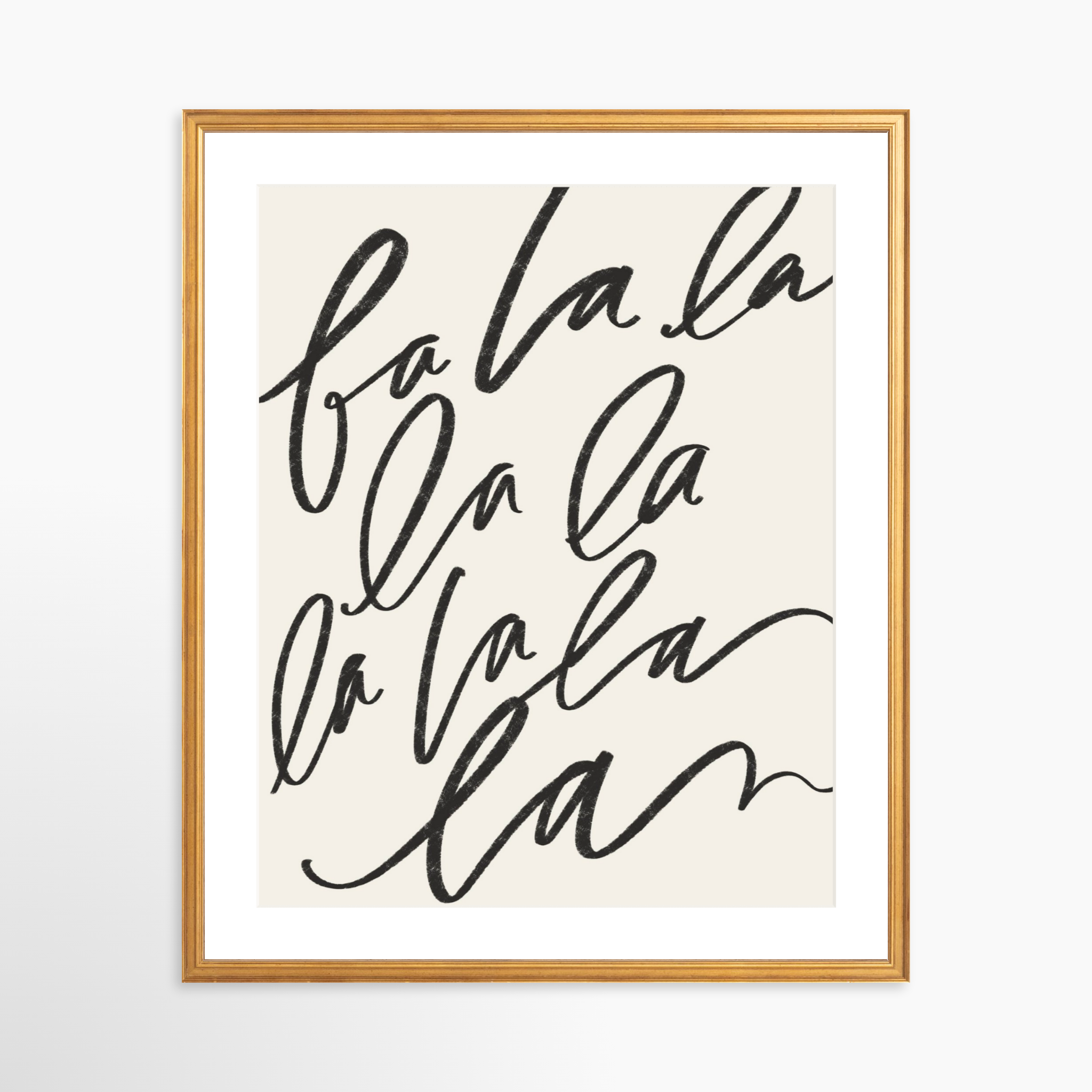 20x25 / Certificate Gold Frame + White Mat