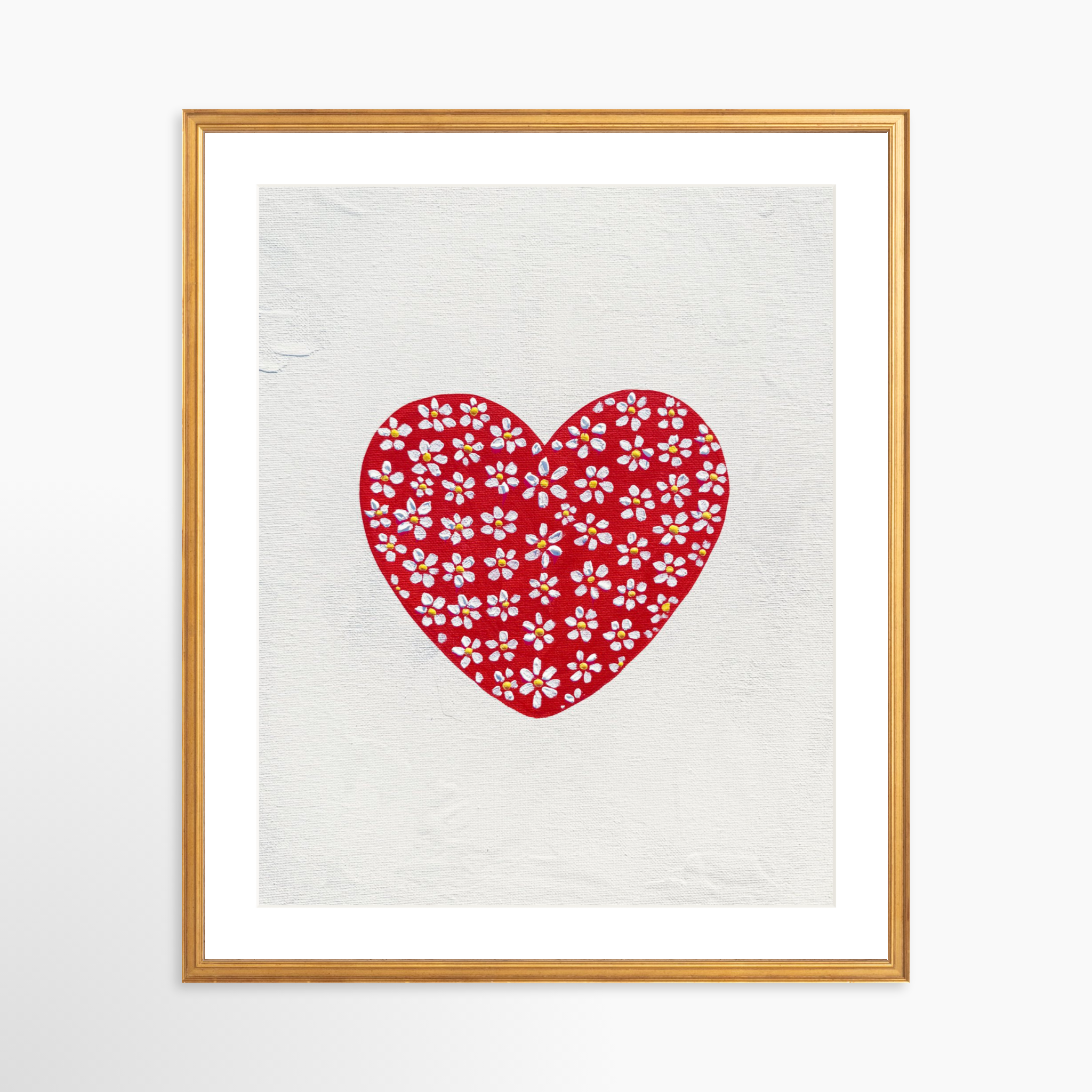 20x25 / Certificate Gold Frame + White Mat