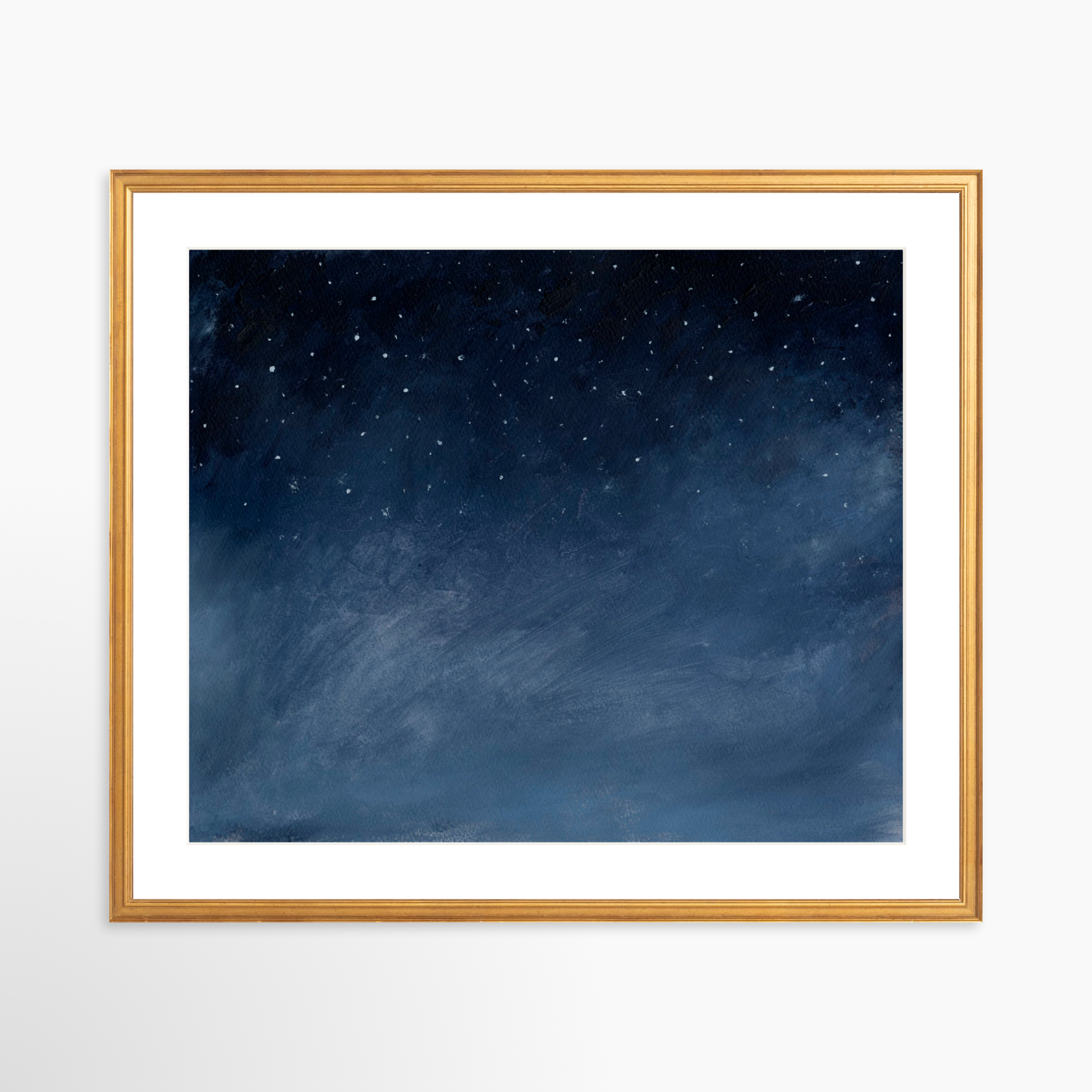 25x20 / Certificate Gold Frame + White Mat