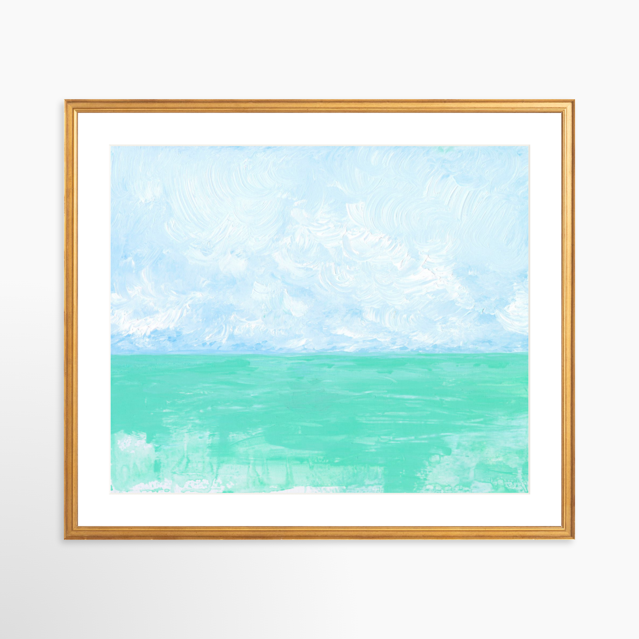 25x20 / Certificate Gold Frame + White Mat