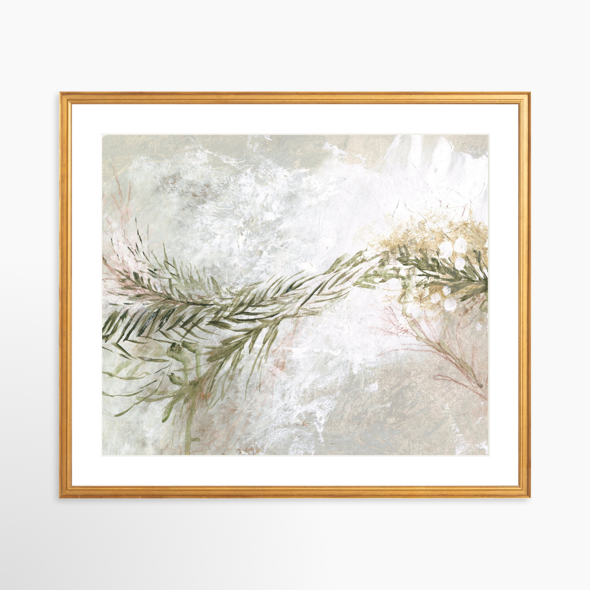 25x20 / Certificate Gold Frame + White Mat