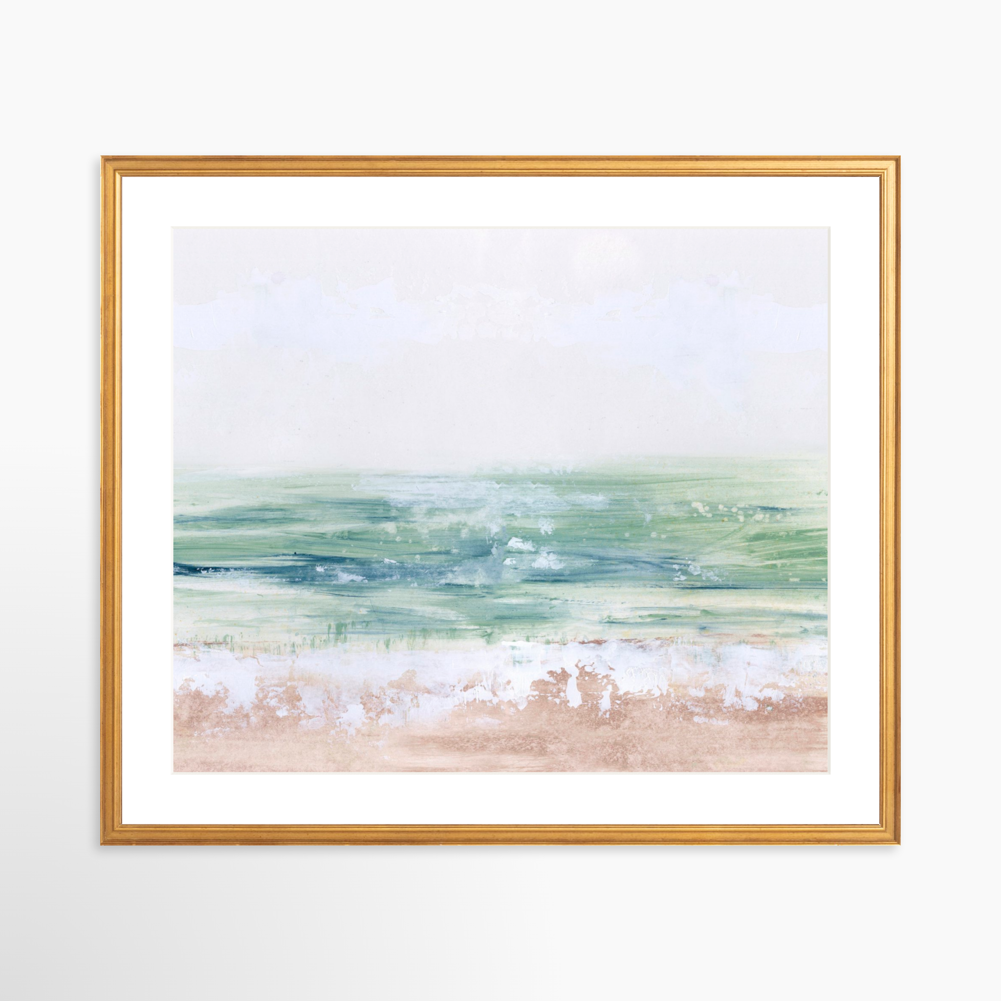 25x20 / Certificate Gold Frame + White Mat