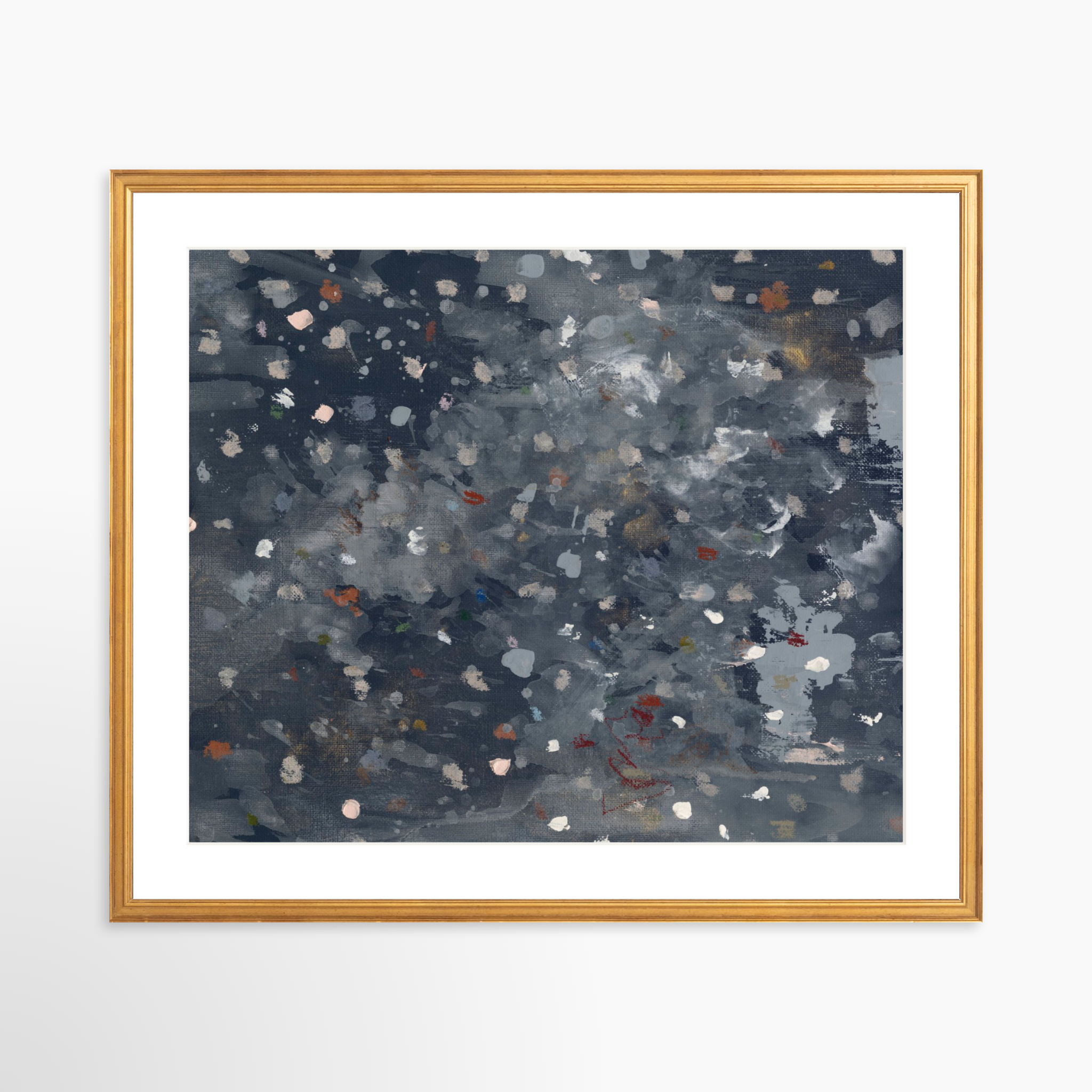 25x20 / Certificate Gold Frame + White Mat