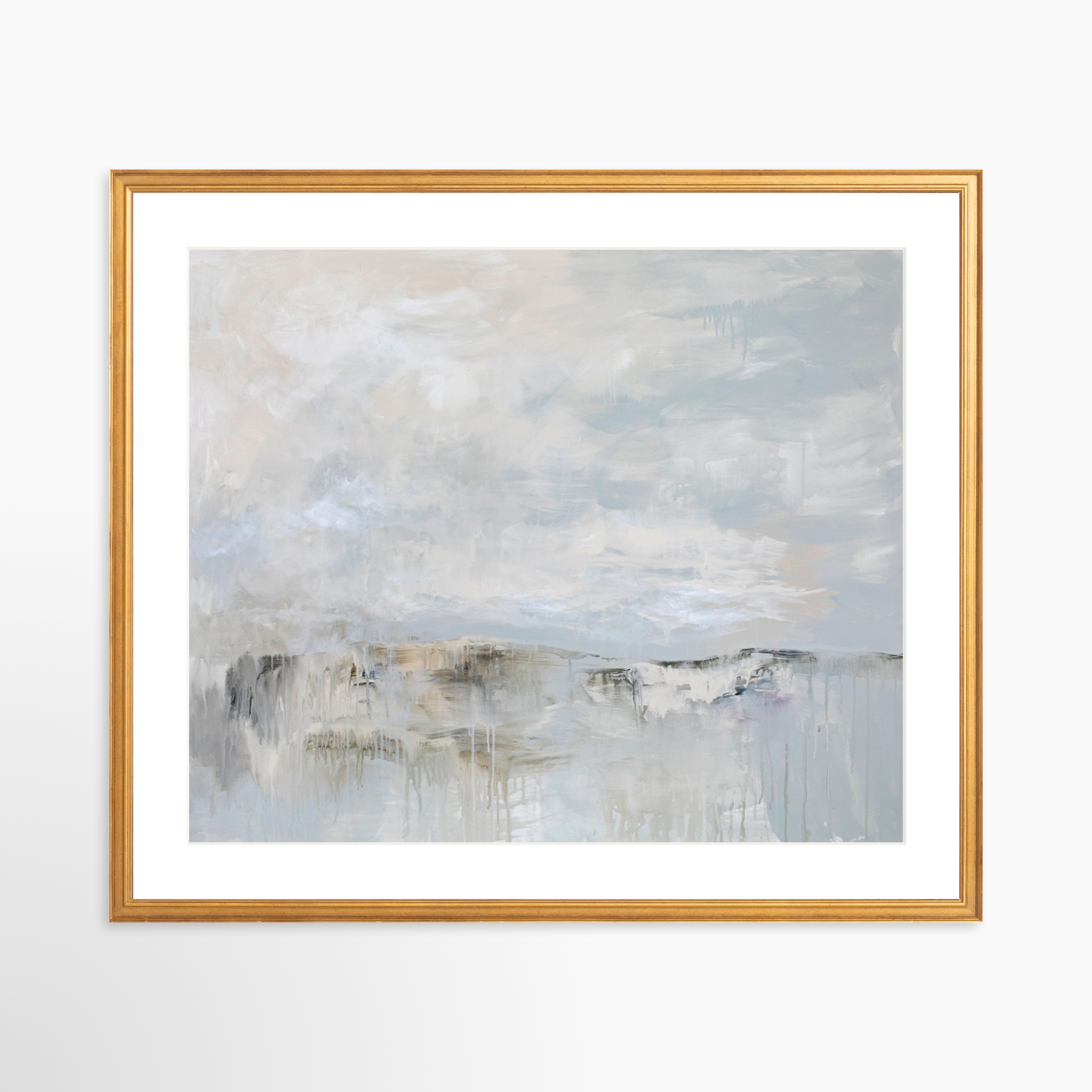 25x20 / Certificate Gold Frame + White Mat