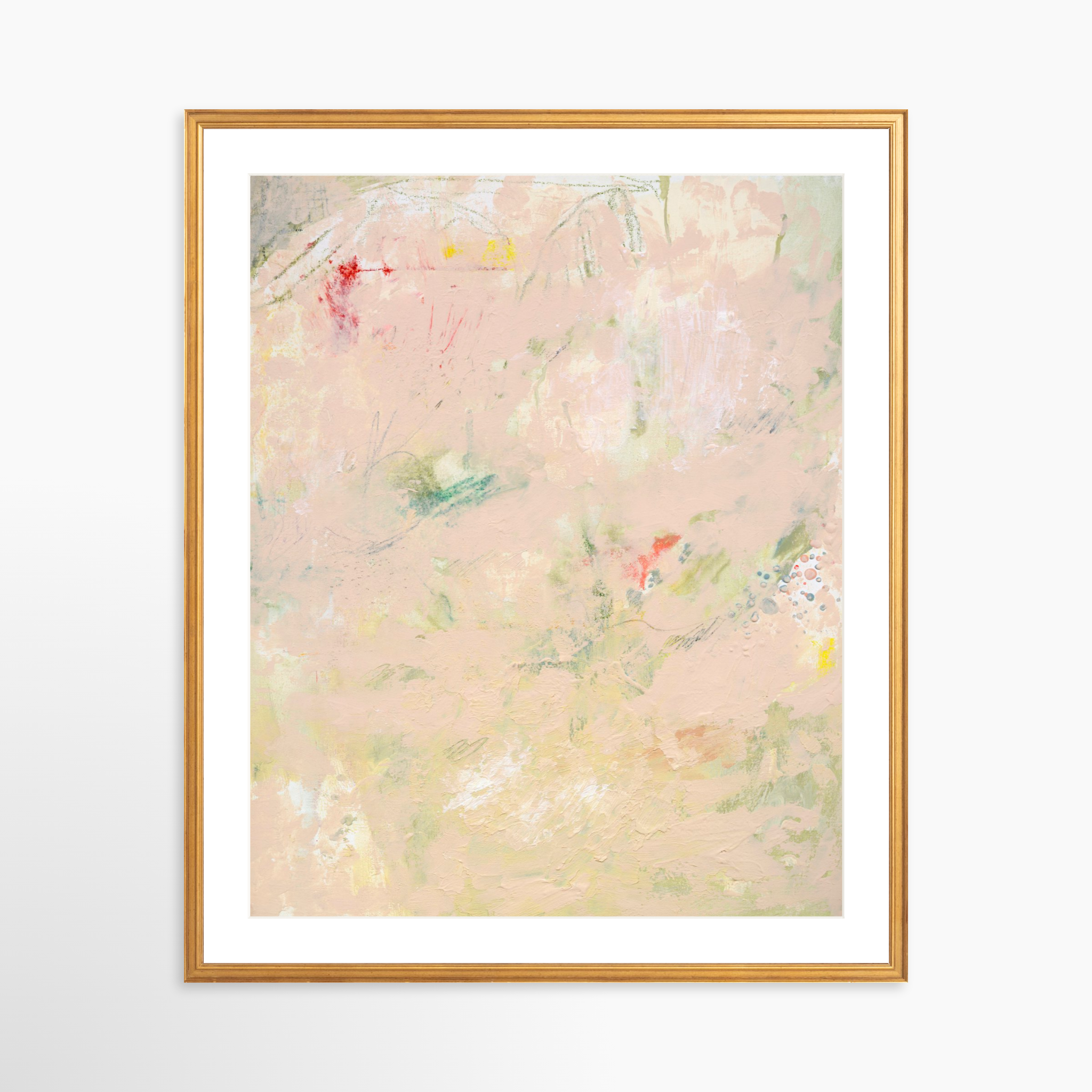 24x30 / Certificate Gold Frame + White Mat