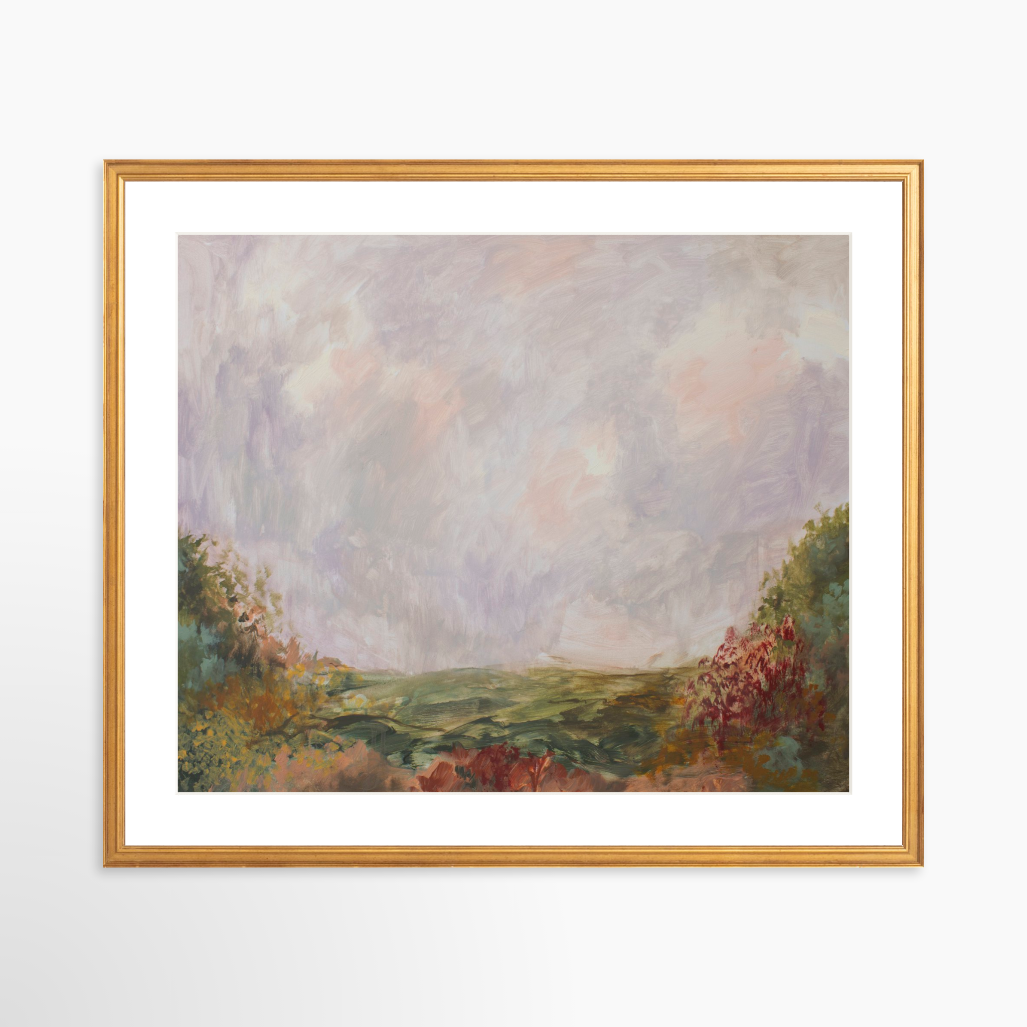 24x20 / Certificate Gold Frame + White Mat