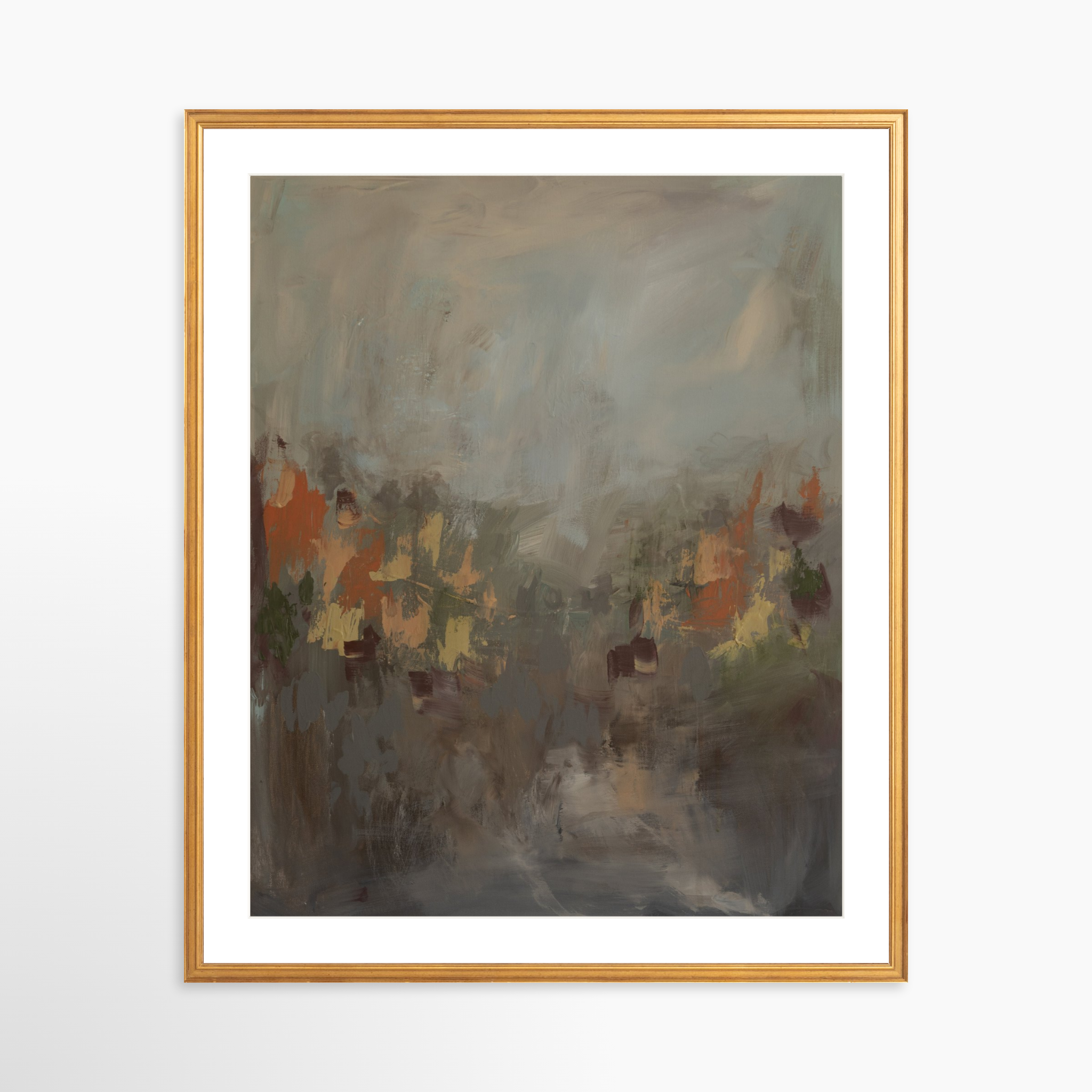 24x30 / Certificate Gold Frame + White Mat