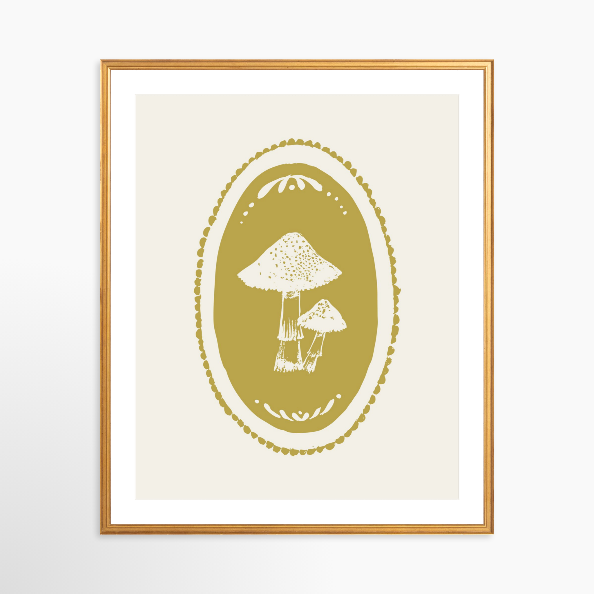 24x30 / Certificate Gold Frame + White Mat