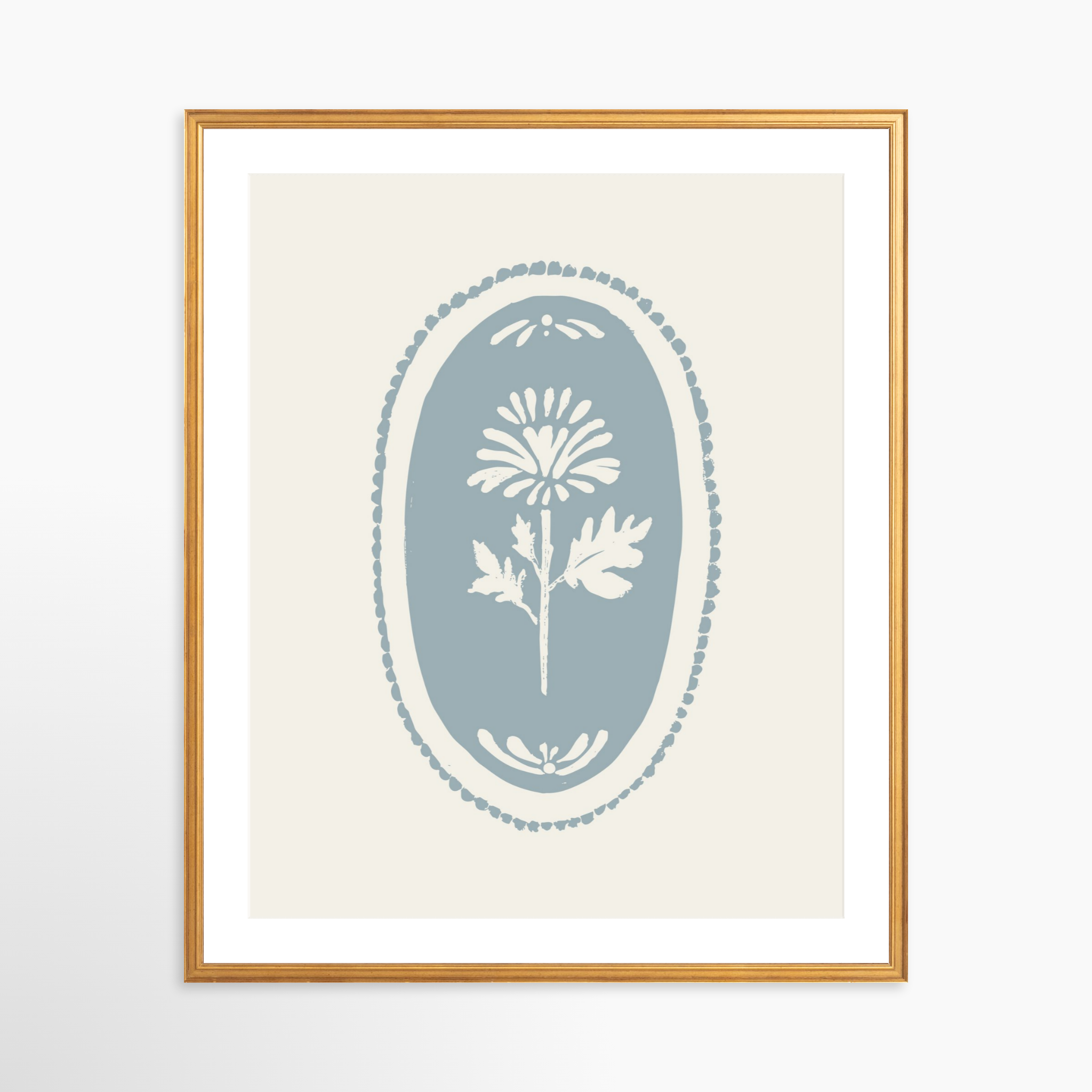 24x30 / Certificate Gold Frame + White Mat