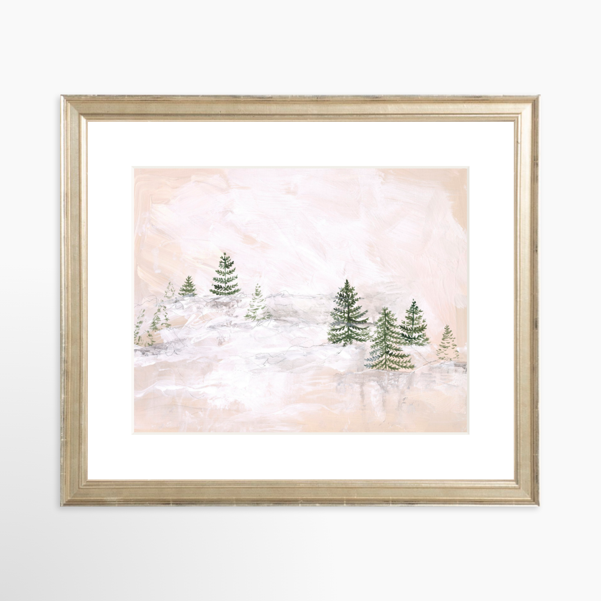 10x8 / Certificate Silver Frame + White Mat