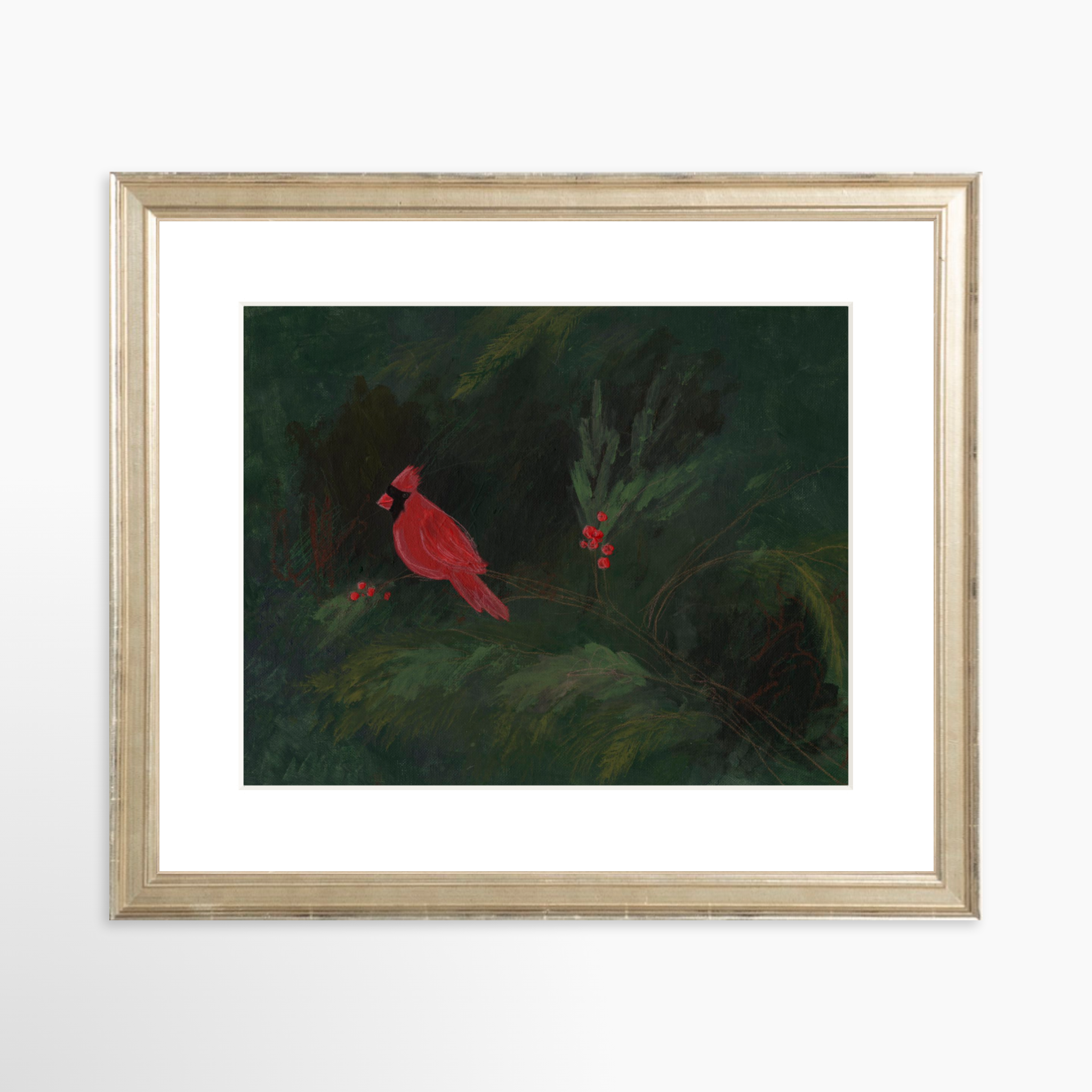 10x8 / Certificate Silver Frame + White Mat