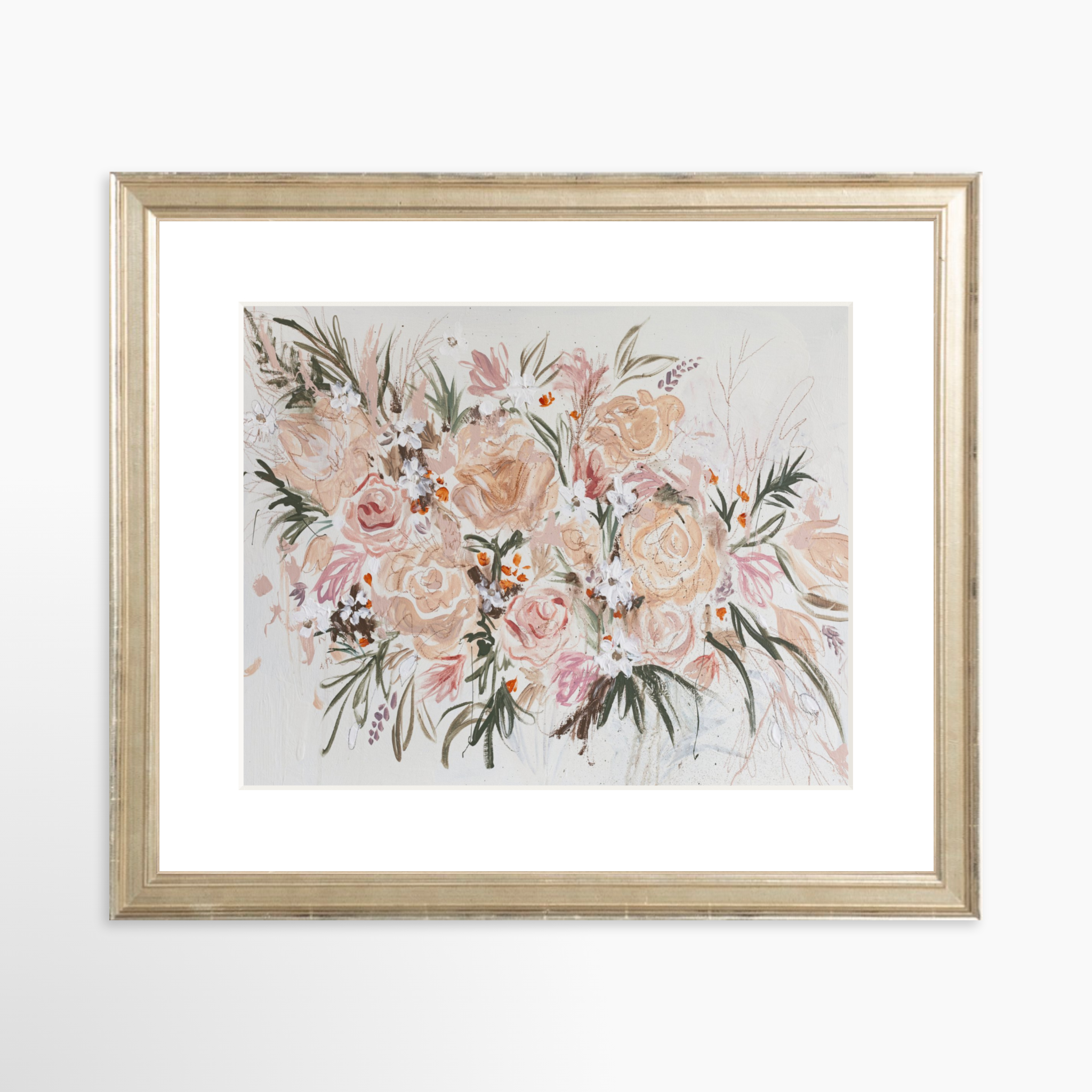 10x8 / Certificate Silver Frame + White Mat