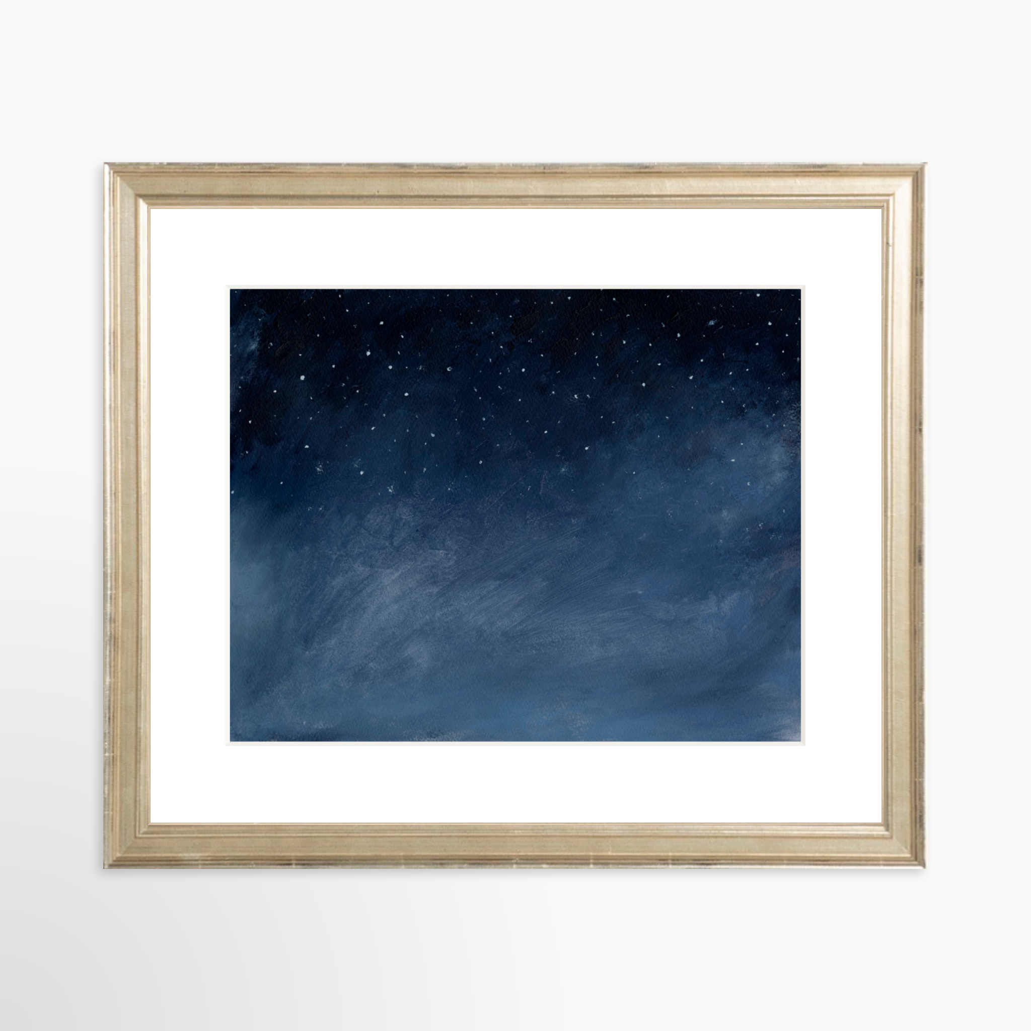 10x8 / Certificate Silver Frame + White Mat