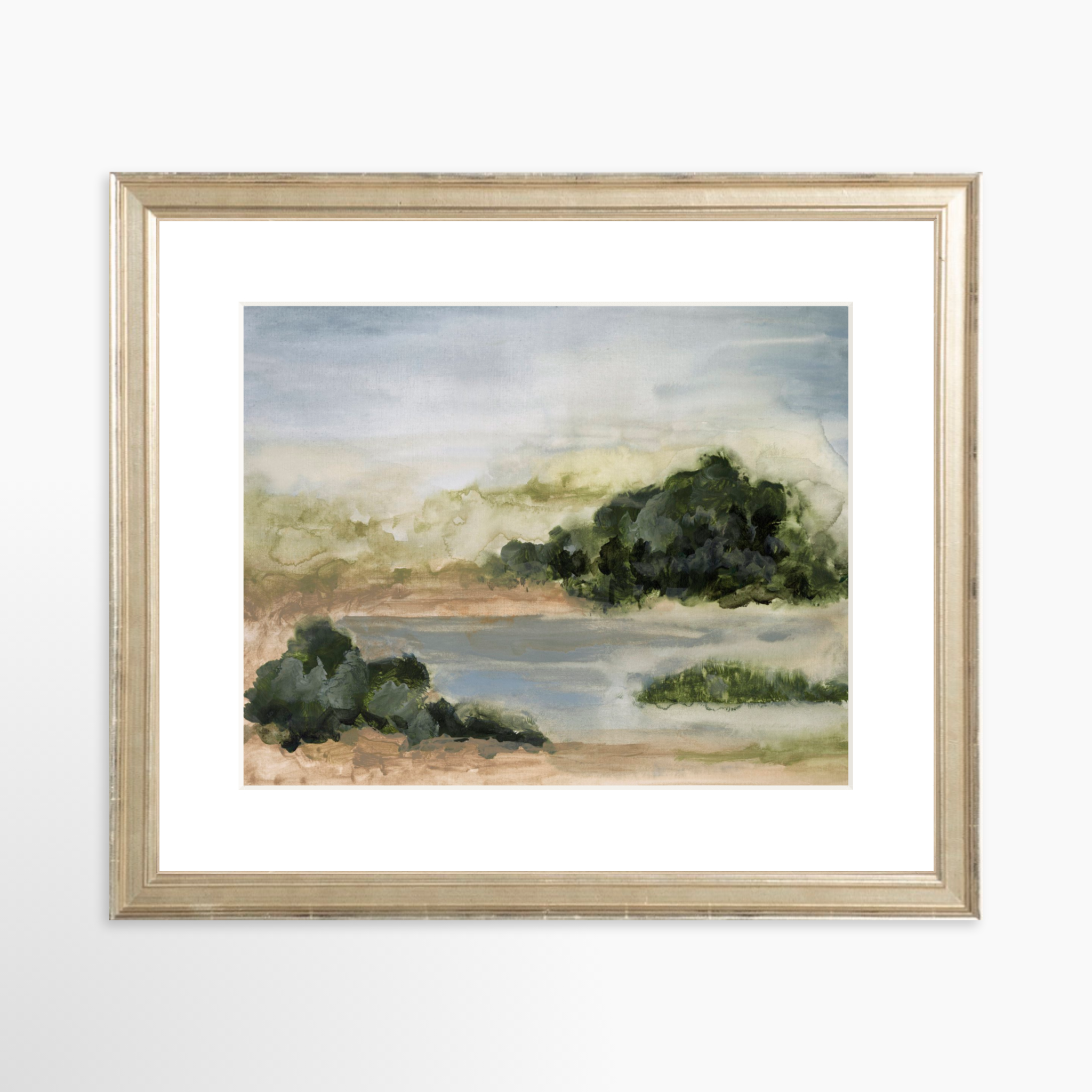 10x8 / Certificate Silver Frame + White Mat