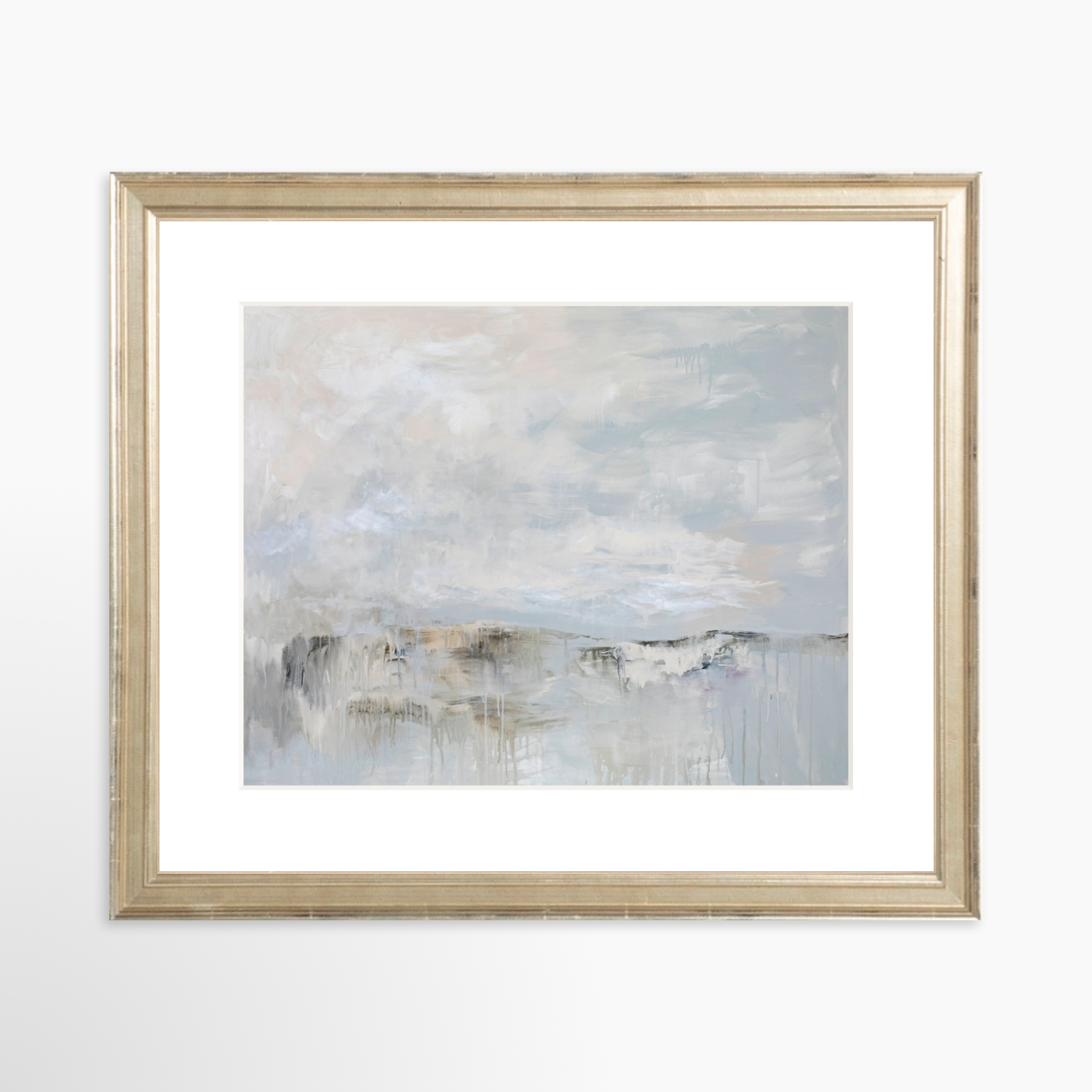 10x8 / Certificate Silver Frame + White Mat