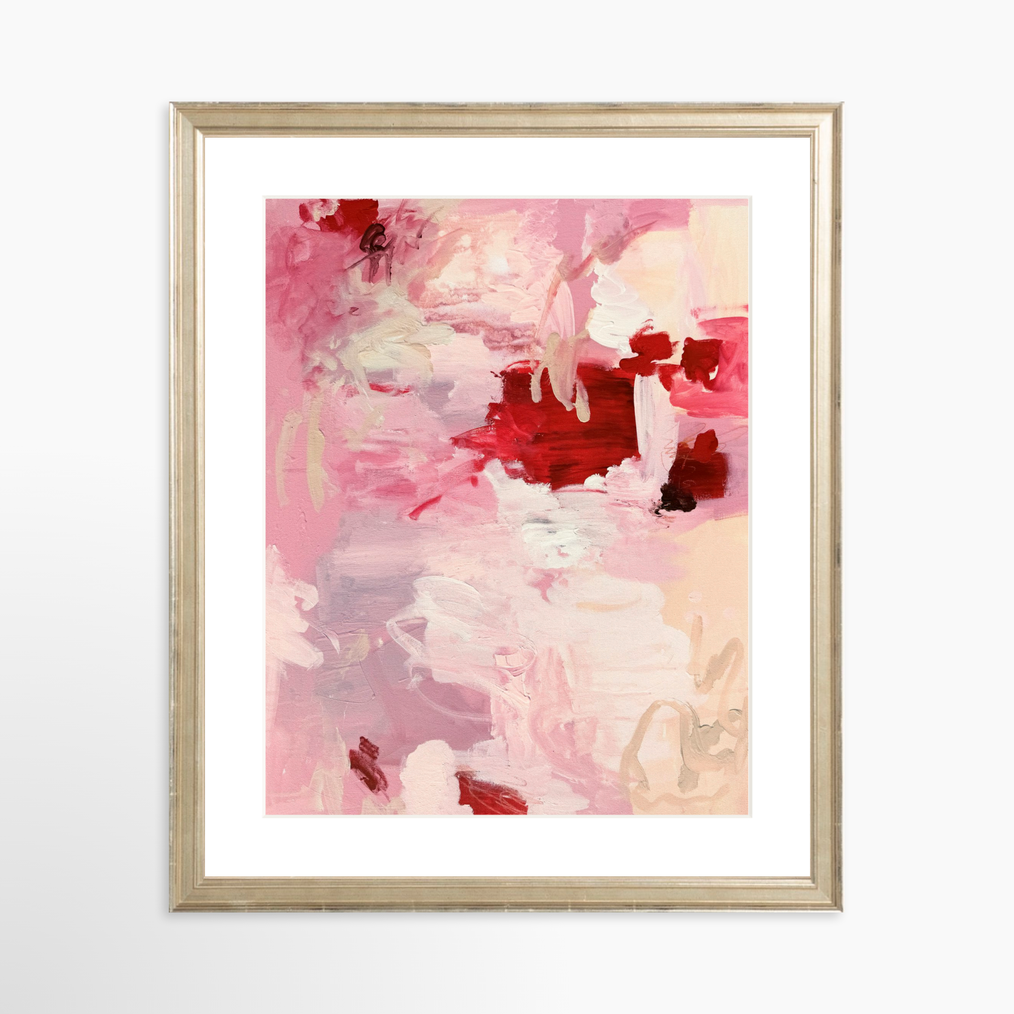 11x14 / Certificate Silver Frame + White Mat