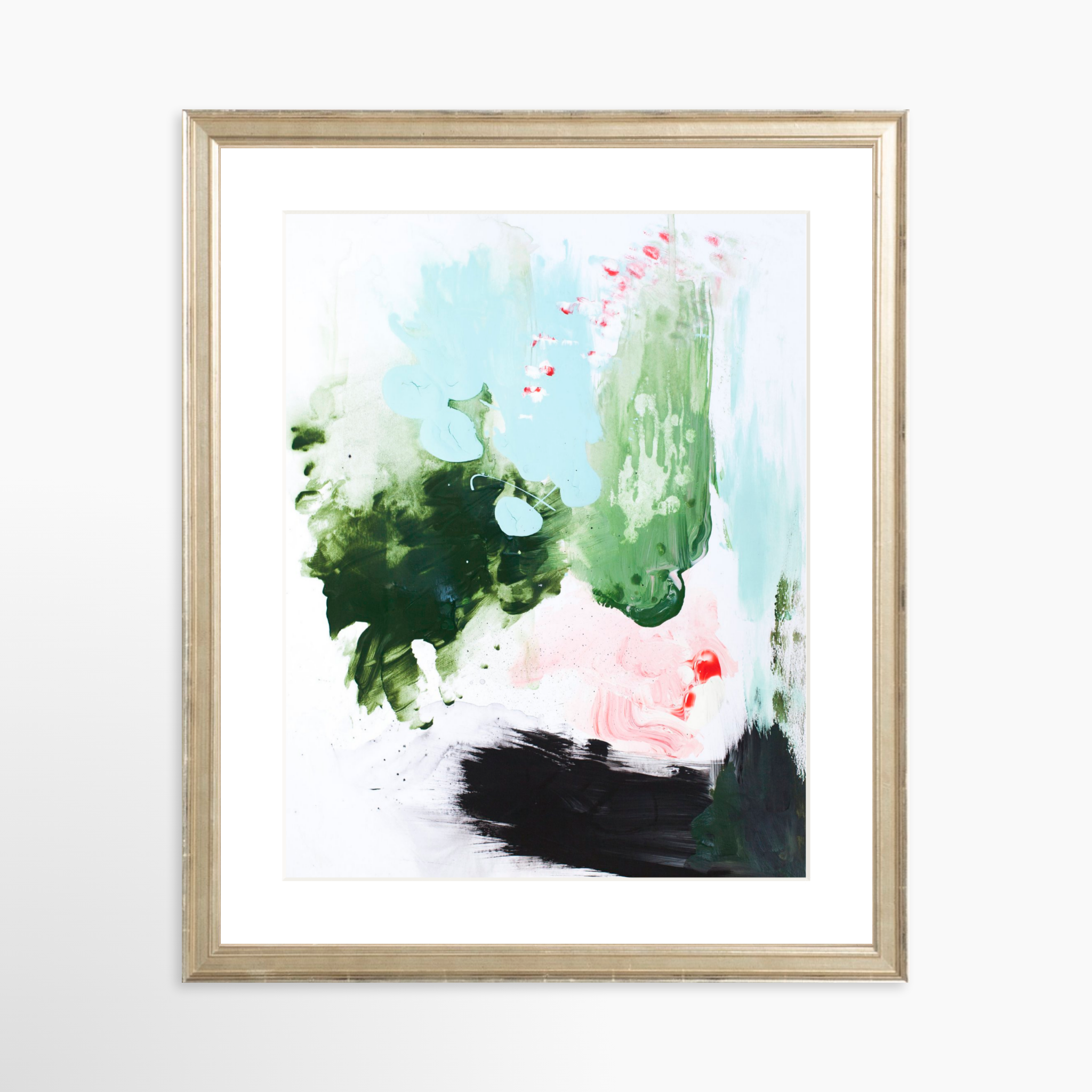 11x14 / Certificate Silver Frame + White Mat