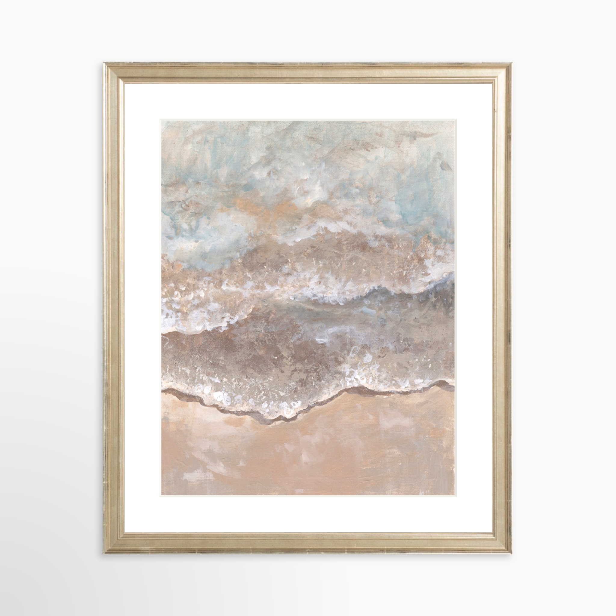 11x14 / Certificate Silver Frame + White Mat