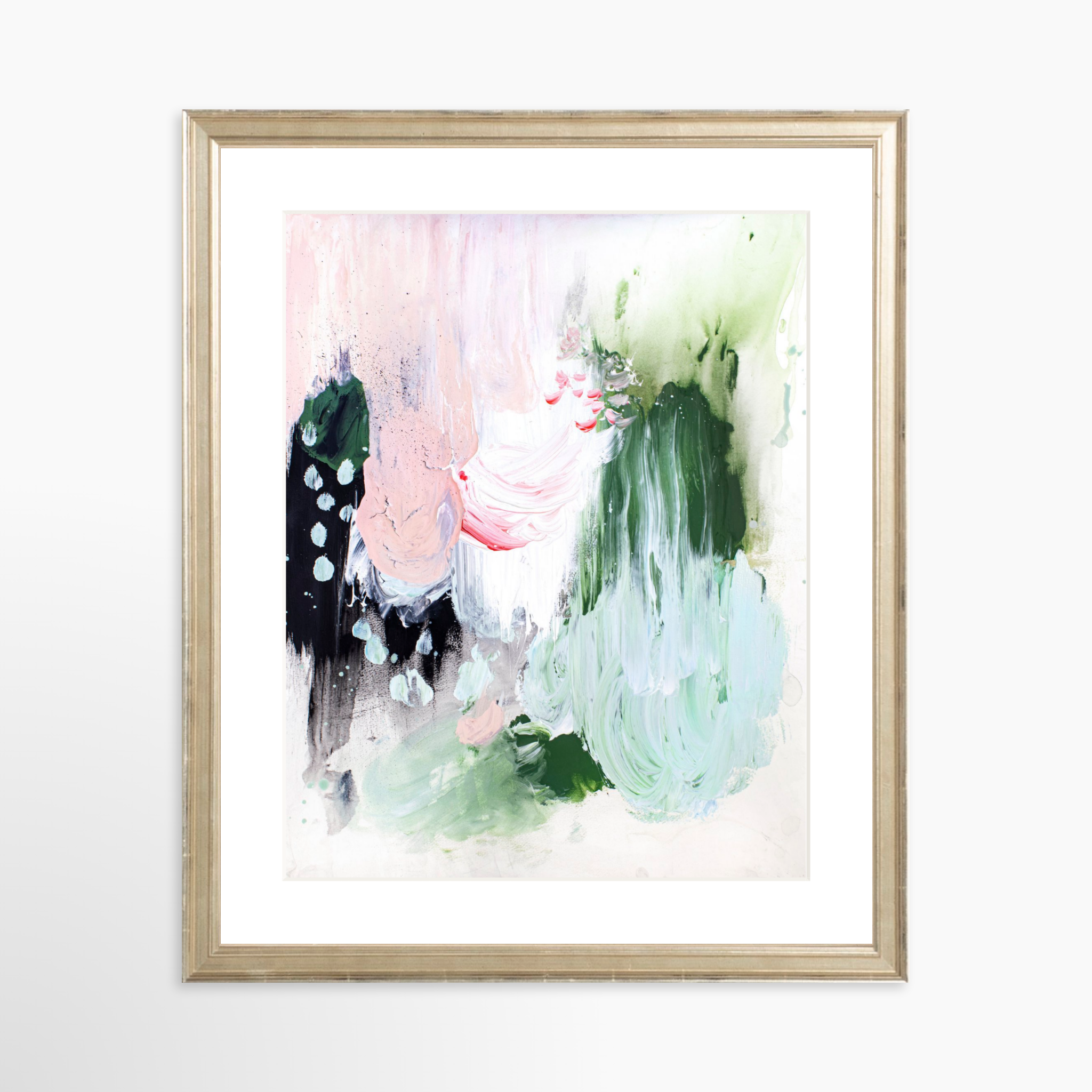 11x14 / Certificate Silver Frame + White Mat