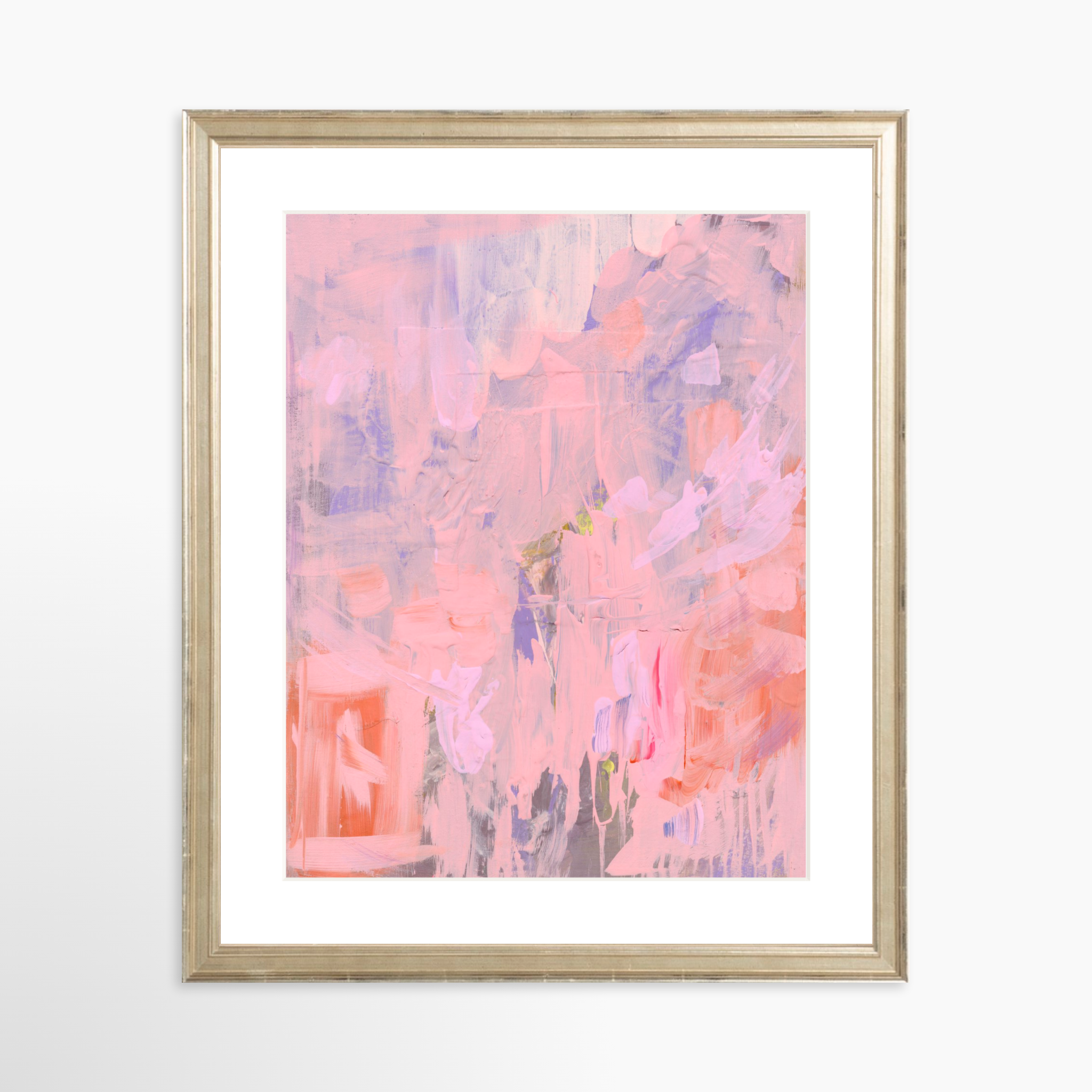 11x14 / Certificate Silver Frame + White Mat