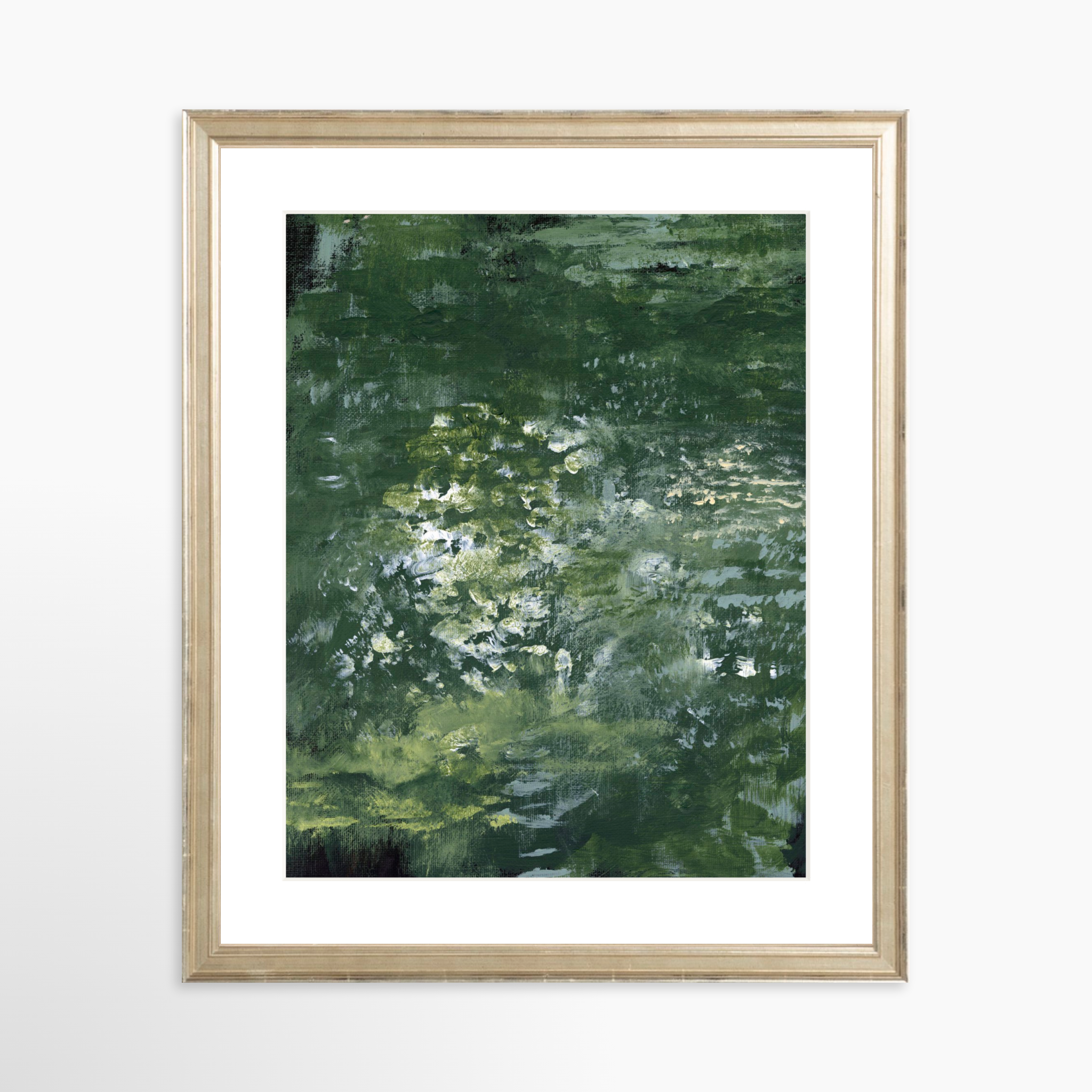 11x14 / Certificate Silver Frame + White Mat