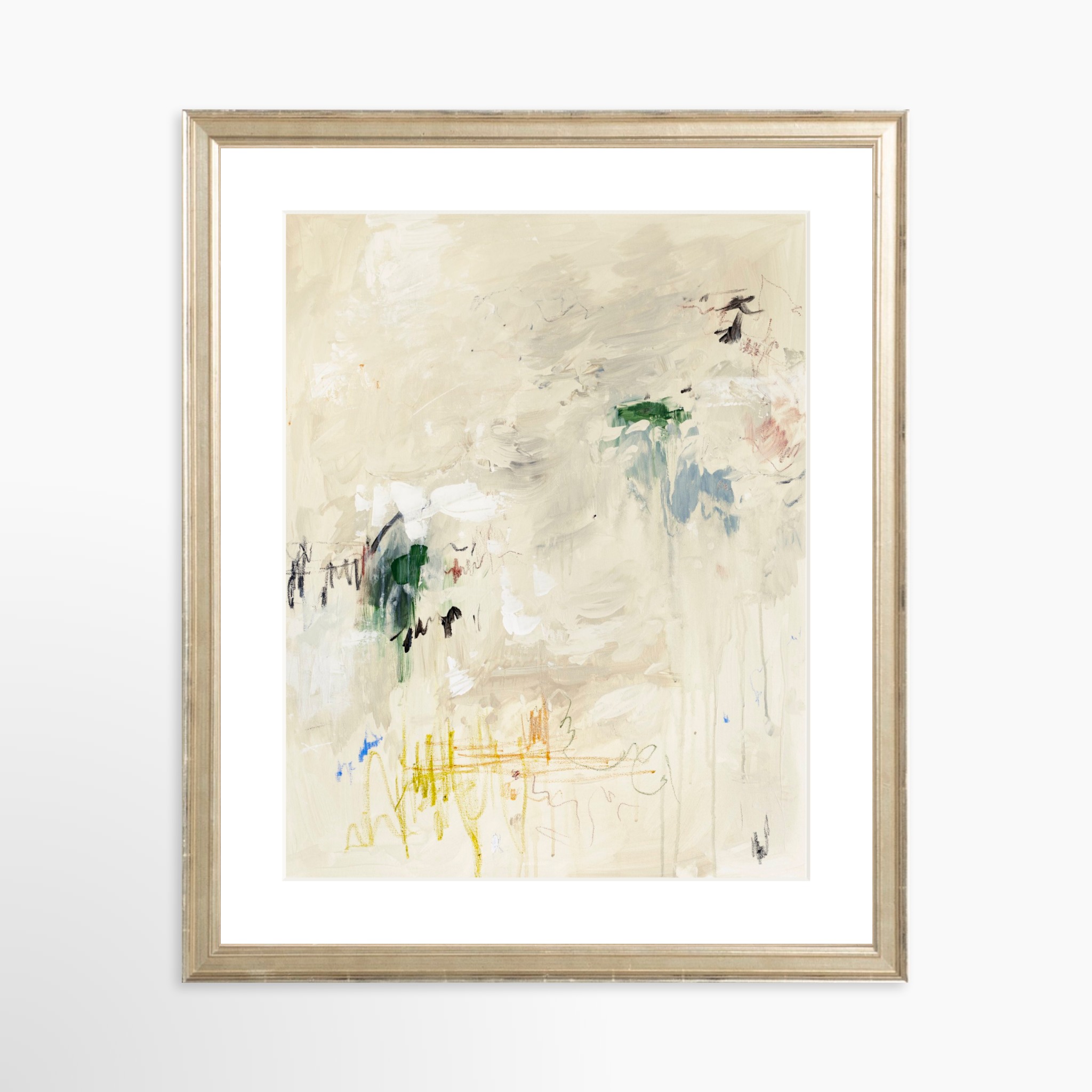 11x14 / Certificate Silver Frame + White Mat