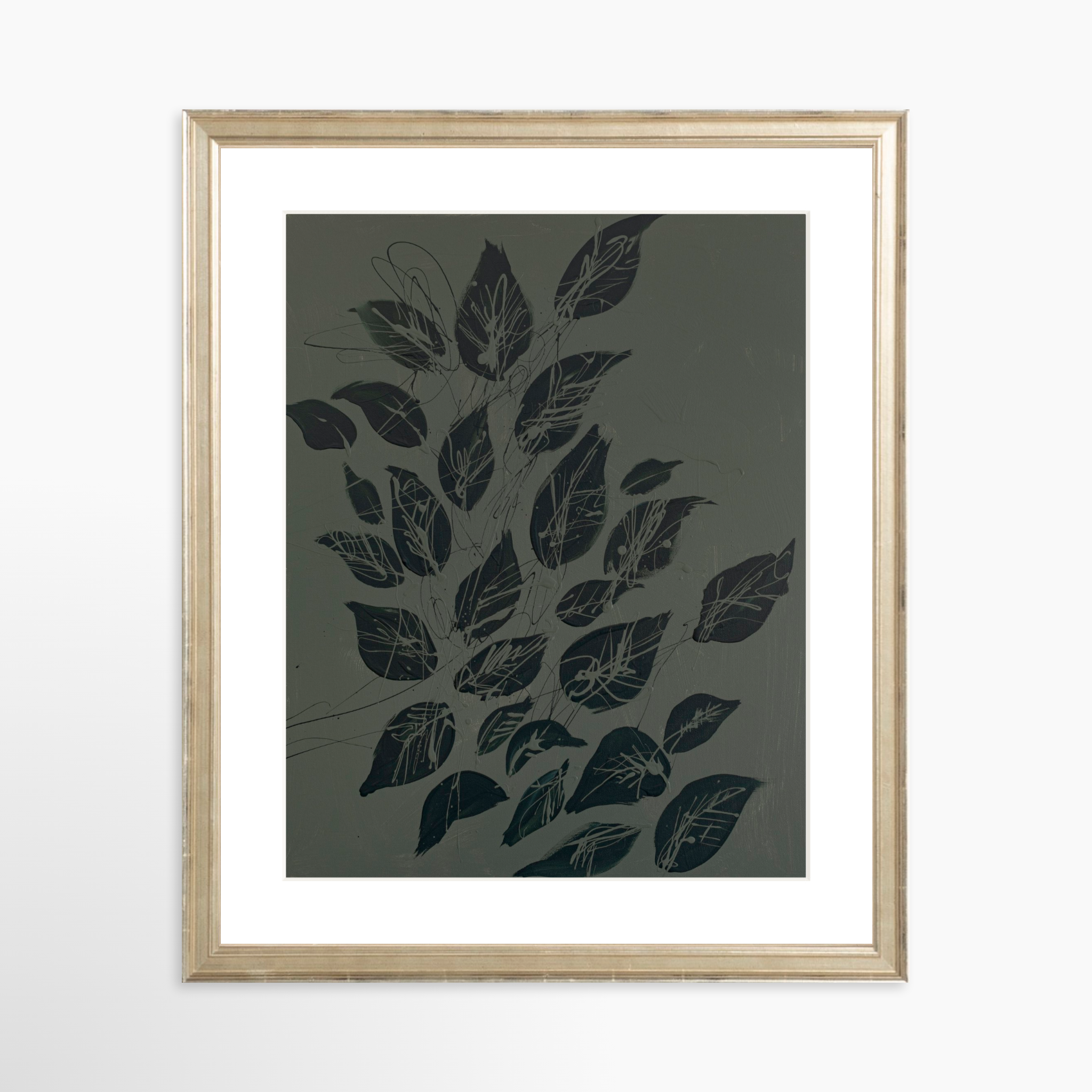 11x14 / Certificate Silver Frame + White Mat