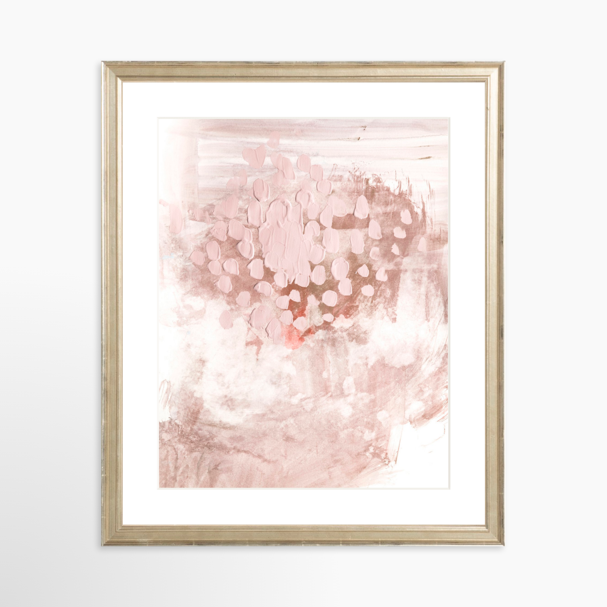 11x14 / Certificate Silver Frame + White Mat