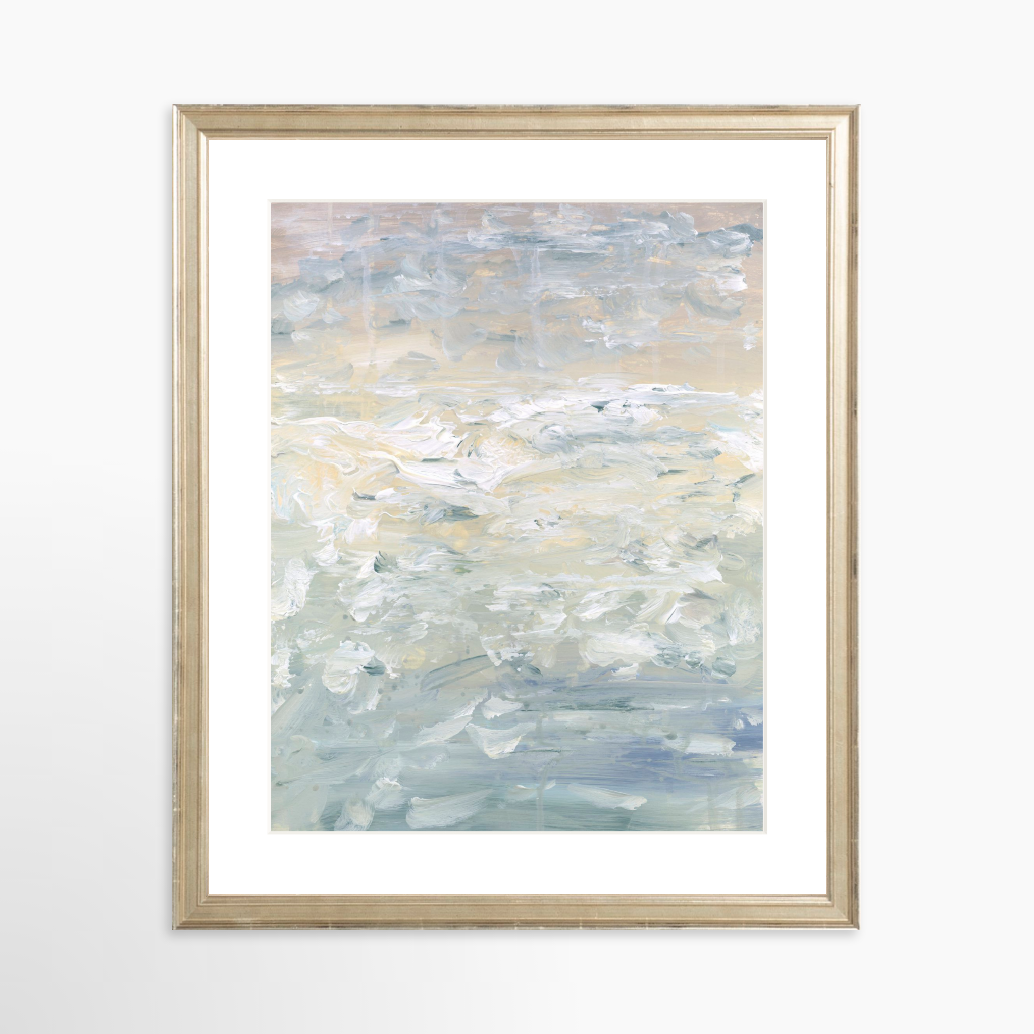 11x14 / Certificate Silver Frame + White Mat