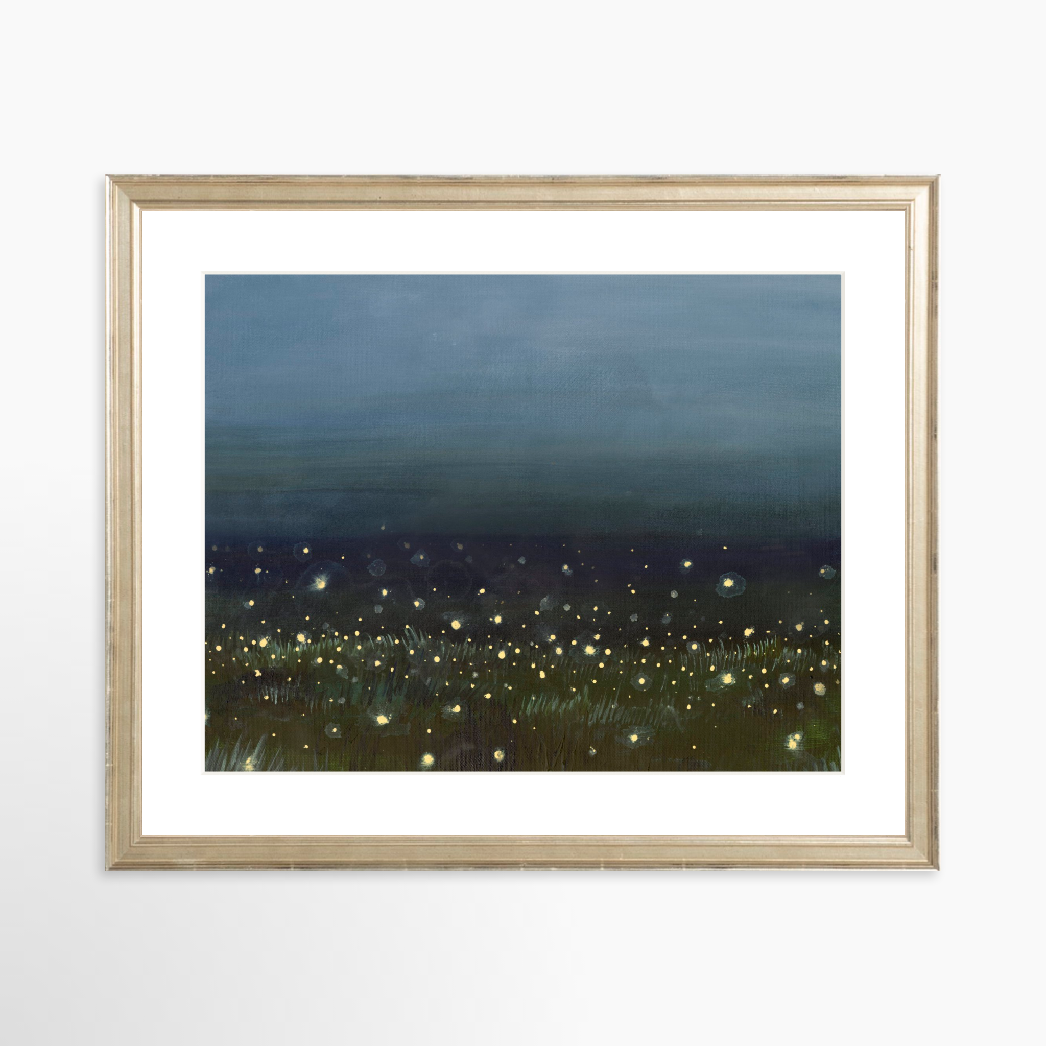 14x11 / Certificate Silver Frame + White Mat