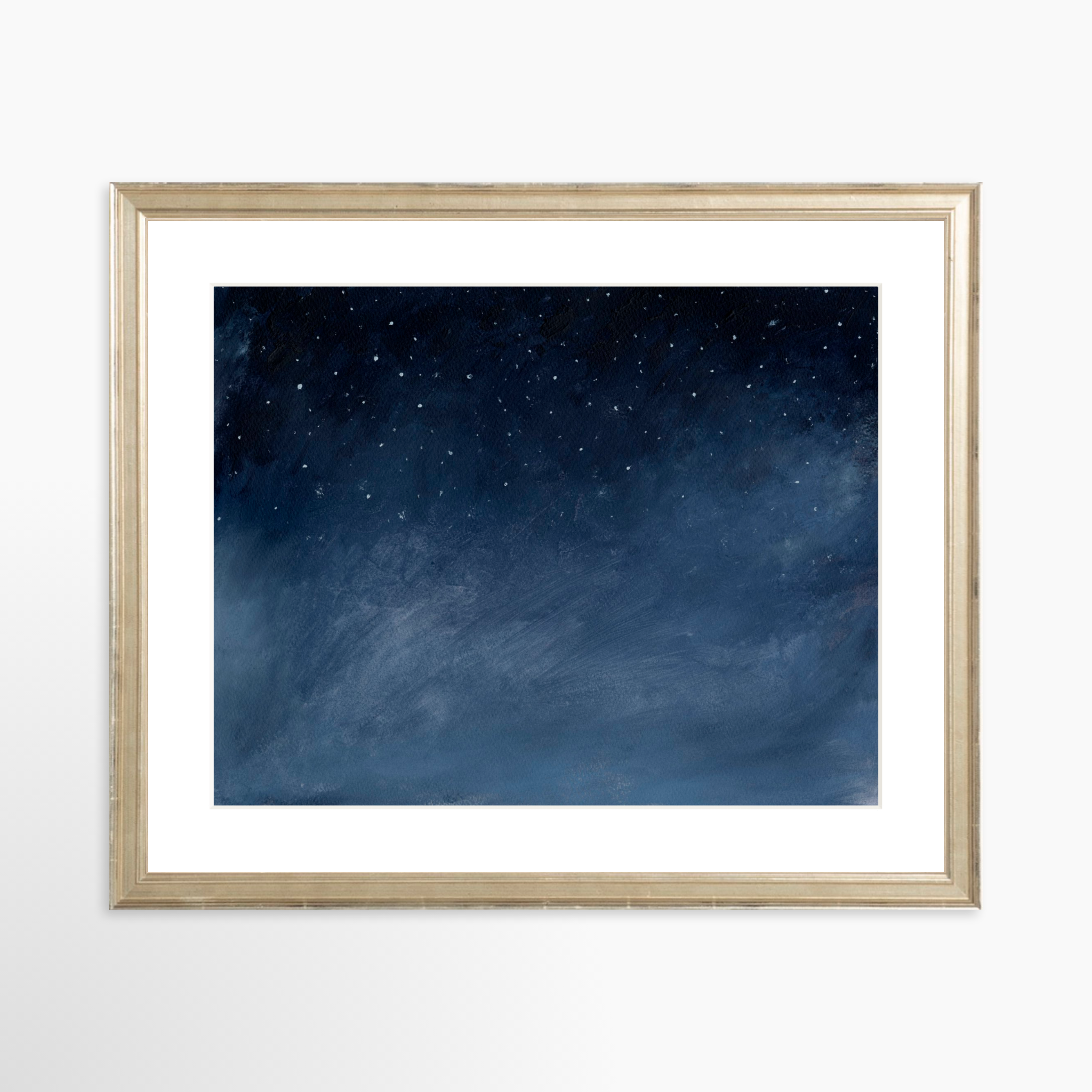 14x11 / Certificate Silver Frame + White Mat