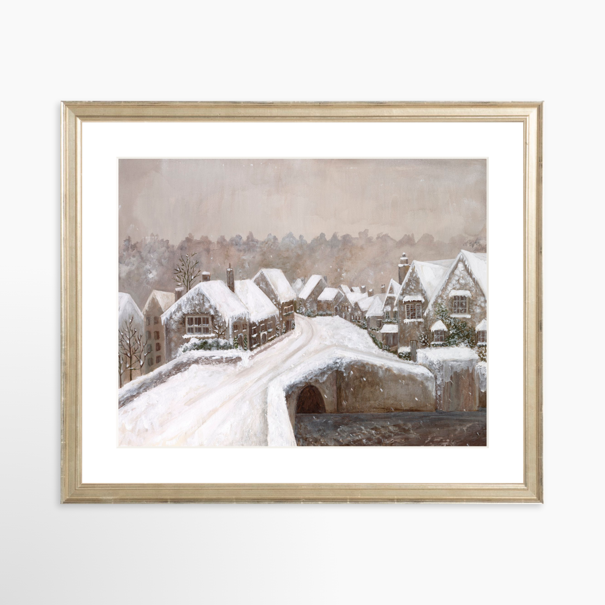 14x11 / Certificate Silver Frame + White Mat