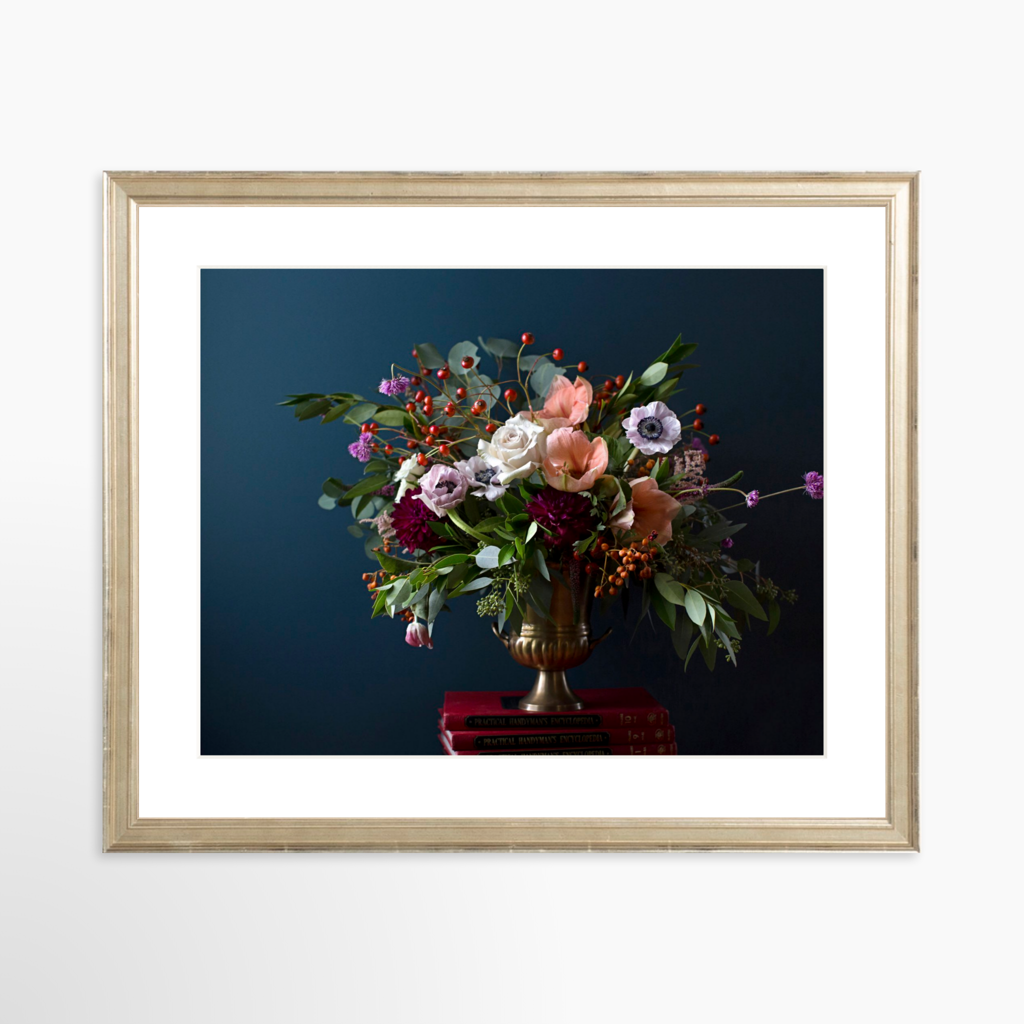 14x11 / Certificate Silver Frame + White Mat