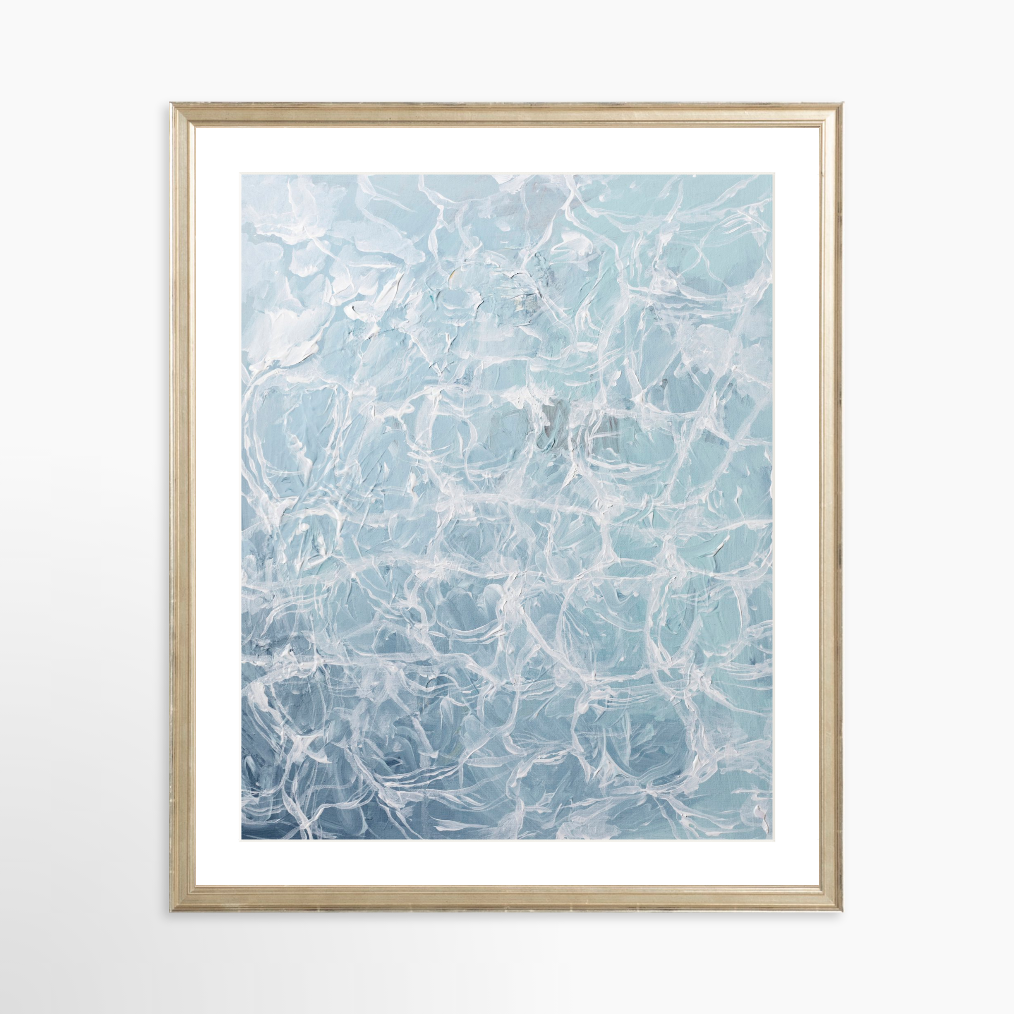 16x20 / Certificate Silver Frame + White Mat