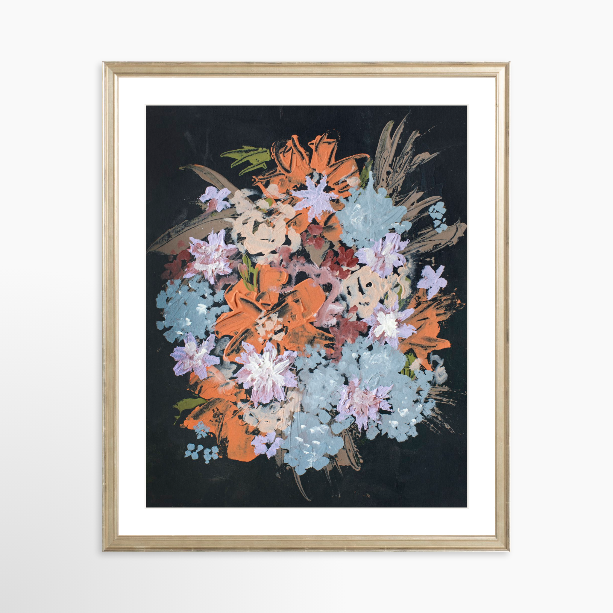 16x20 / Certificate Silver Frame + White Mat