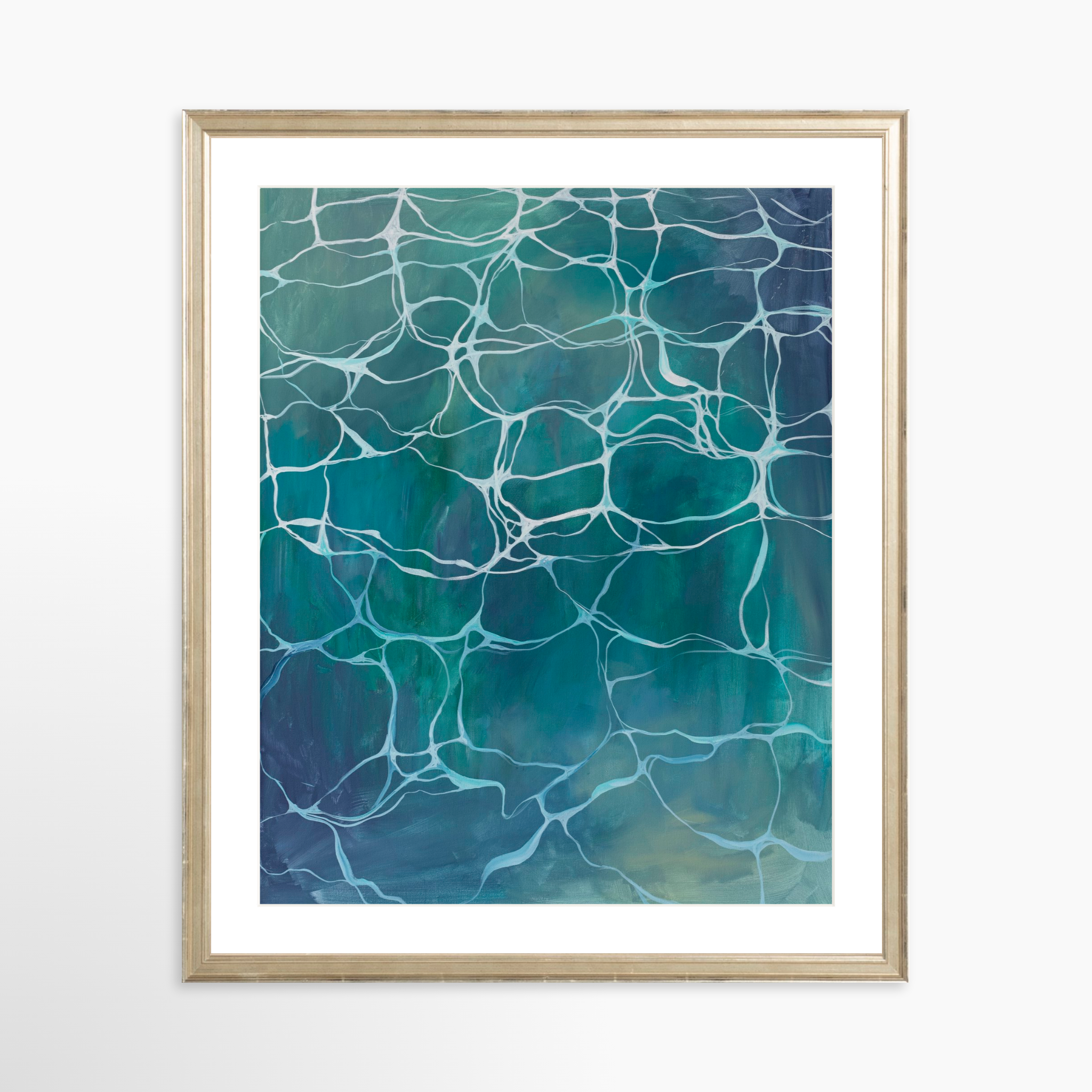16x20 / Certificate Silver Frame + White Mat