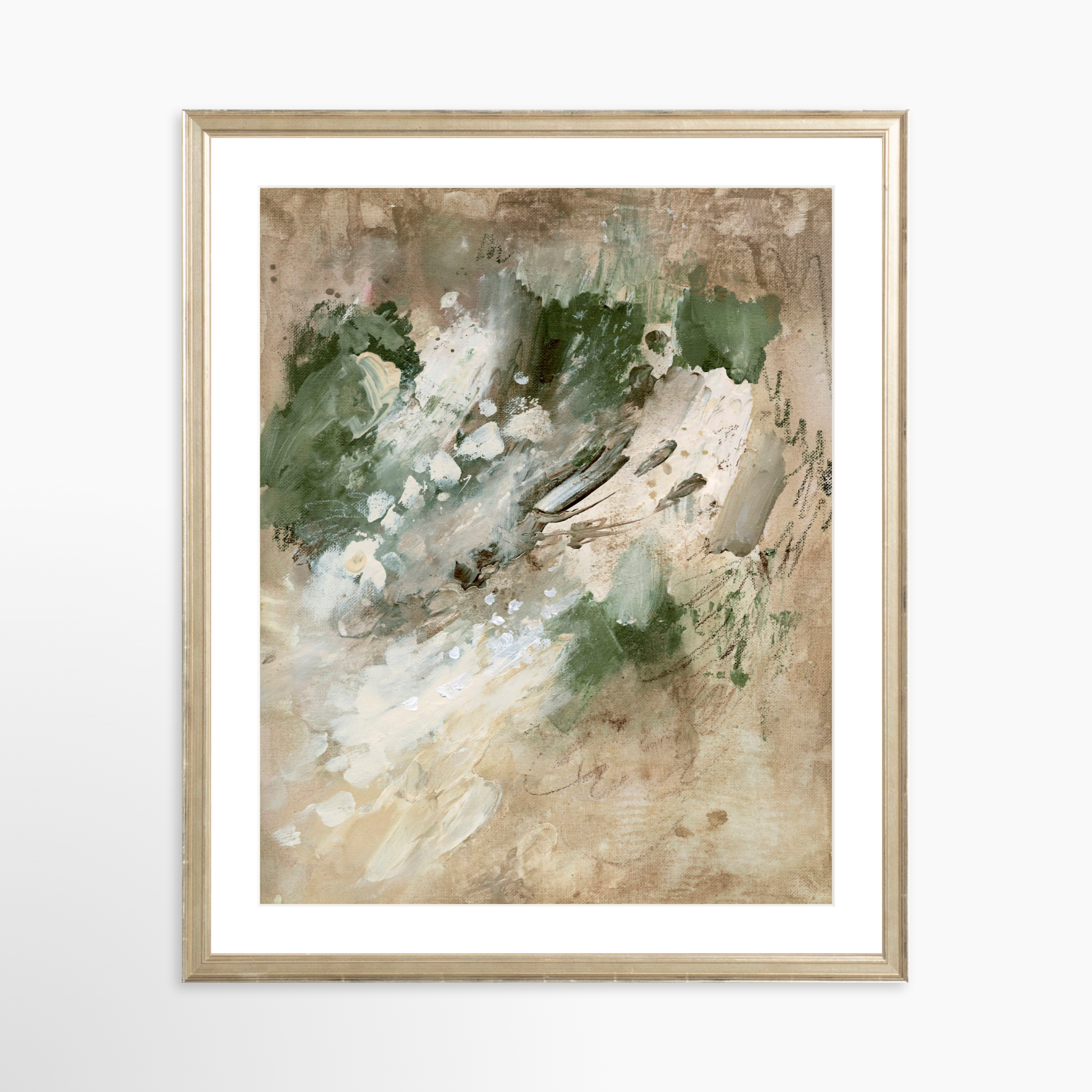 16x20 / Certificate Silver Frame + White Mat